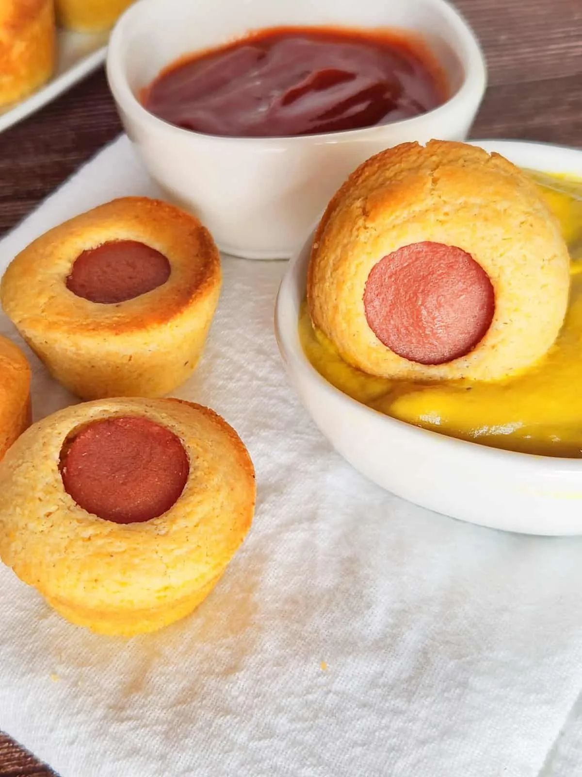 Corndog Mini Muffins Corn Free
