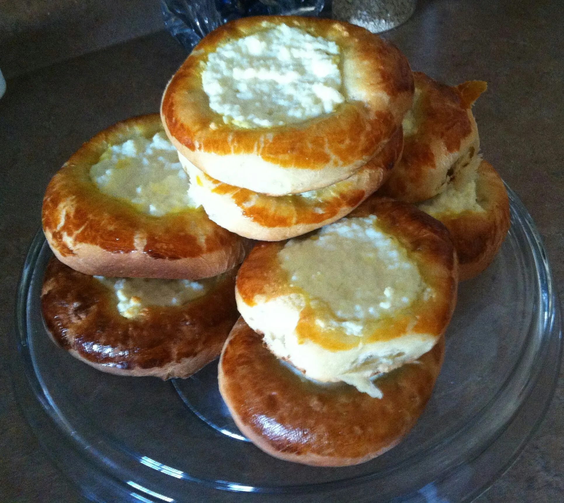 Cottage Cheese Filled Czechoslovakian Filled Sweet Buns