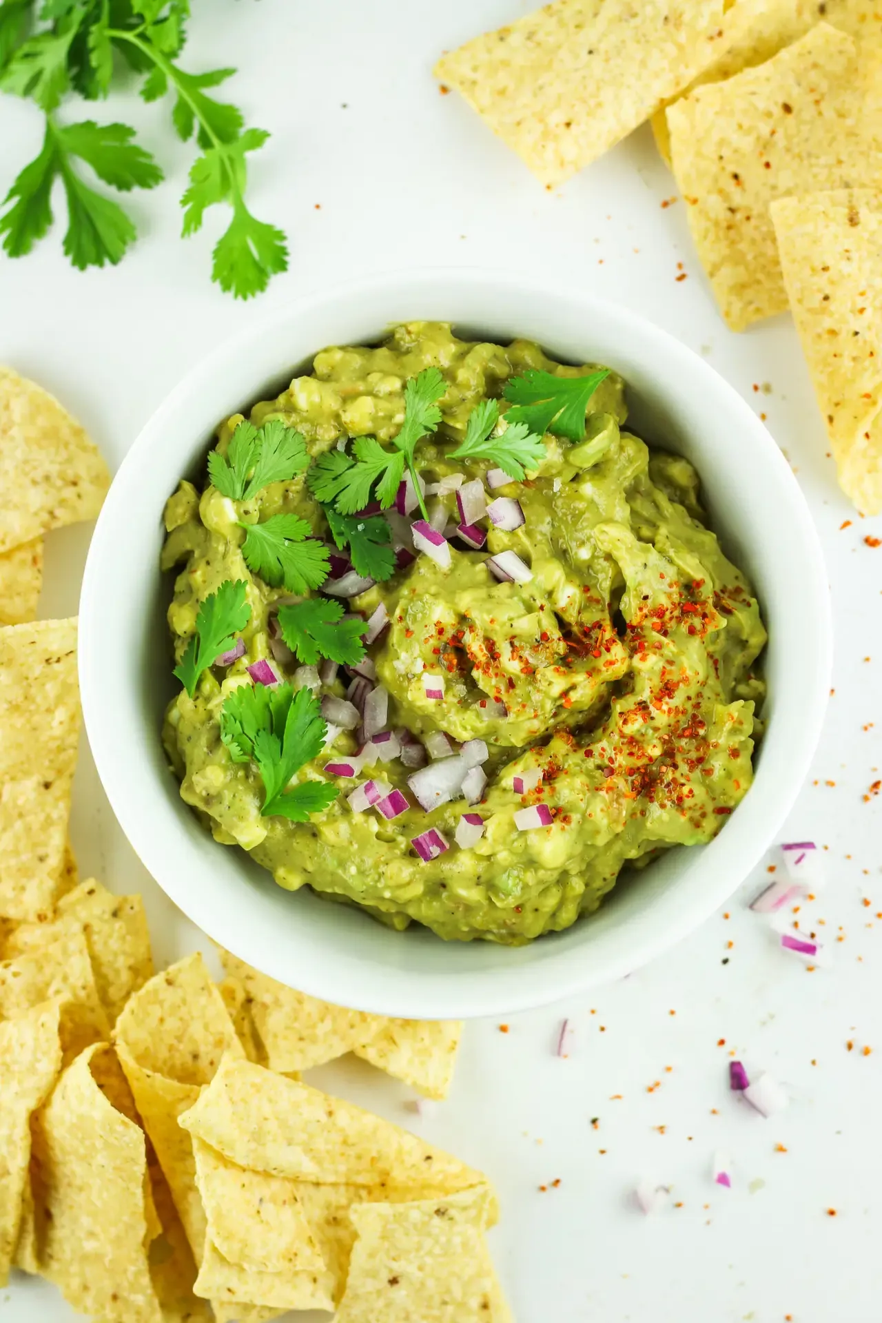 Cottage Cheese Guacamole Dip
