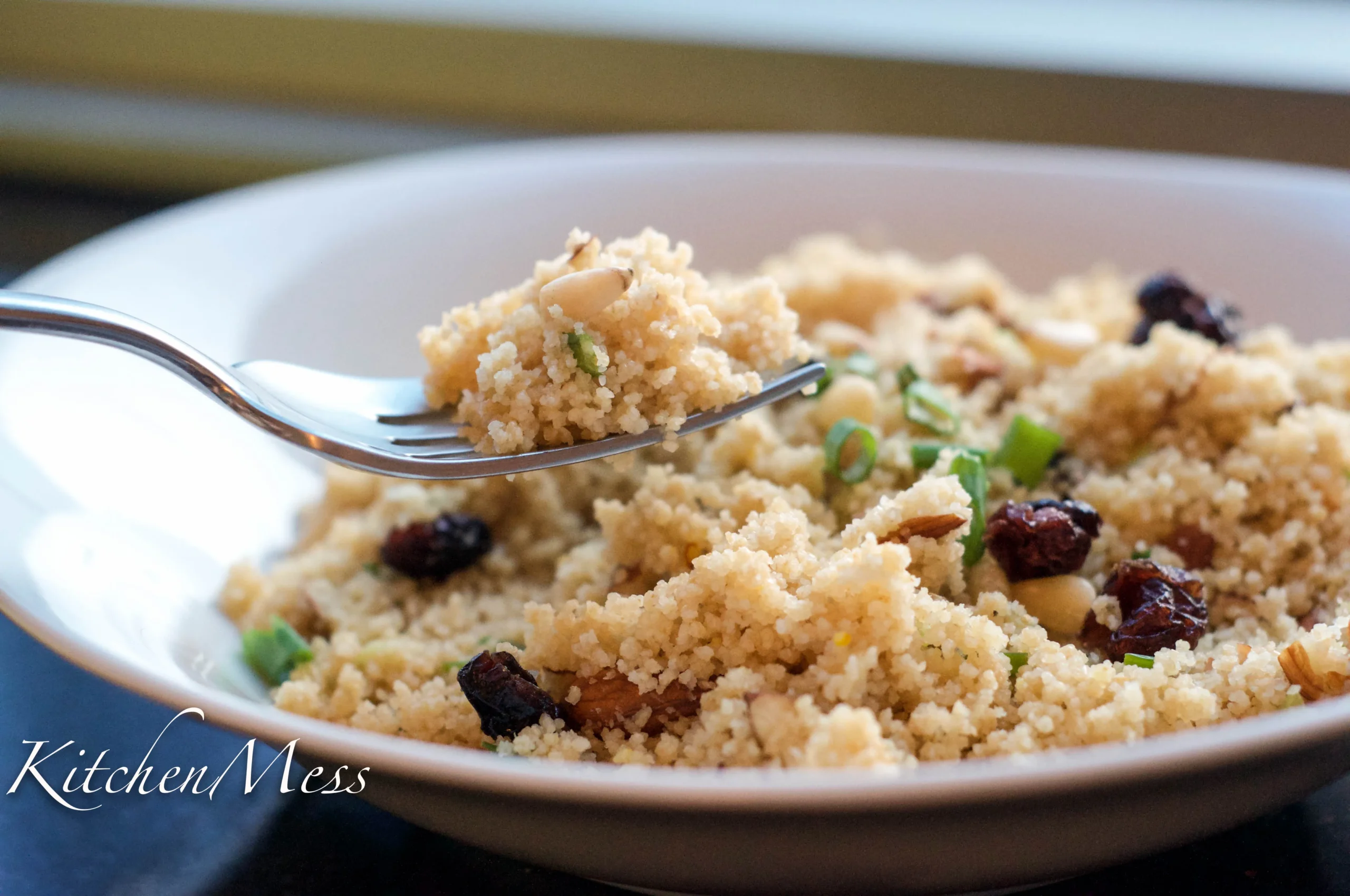 Couscous with Cranberries and Almonds