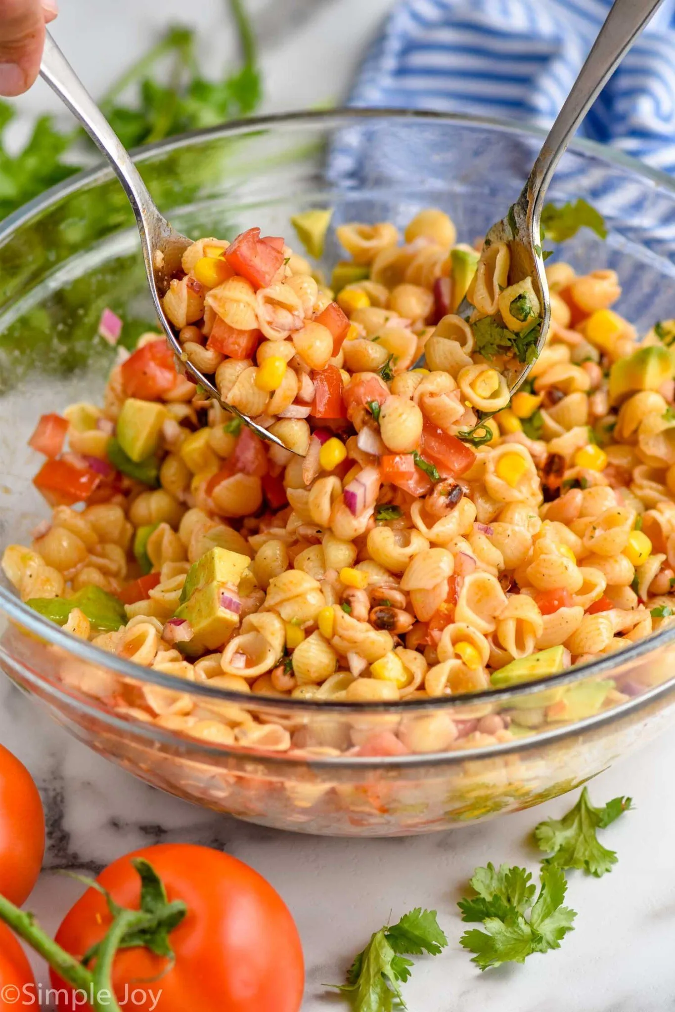 Cowboy Caviar Pasta Salad