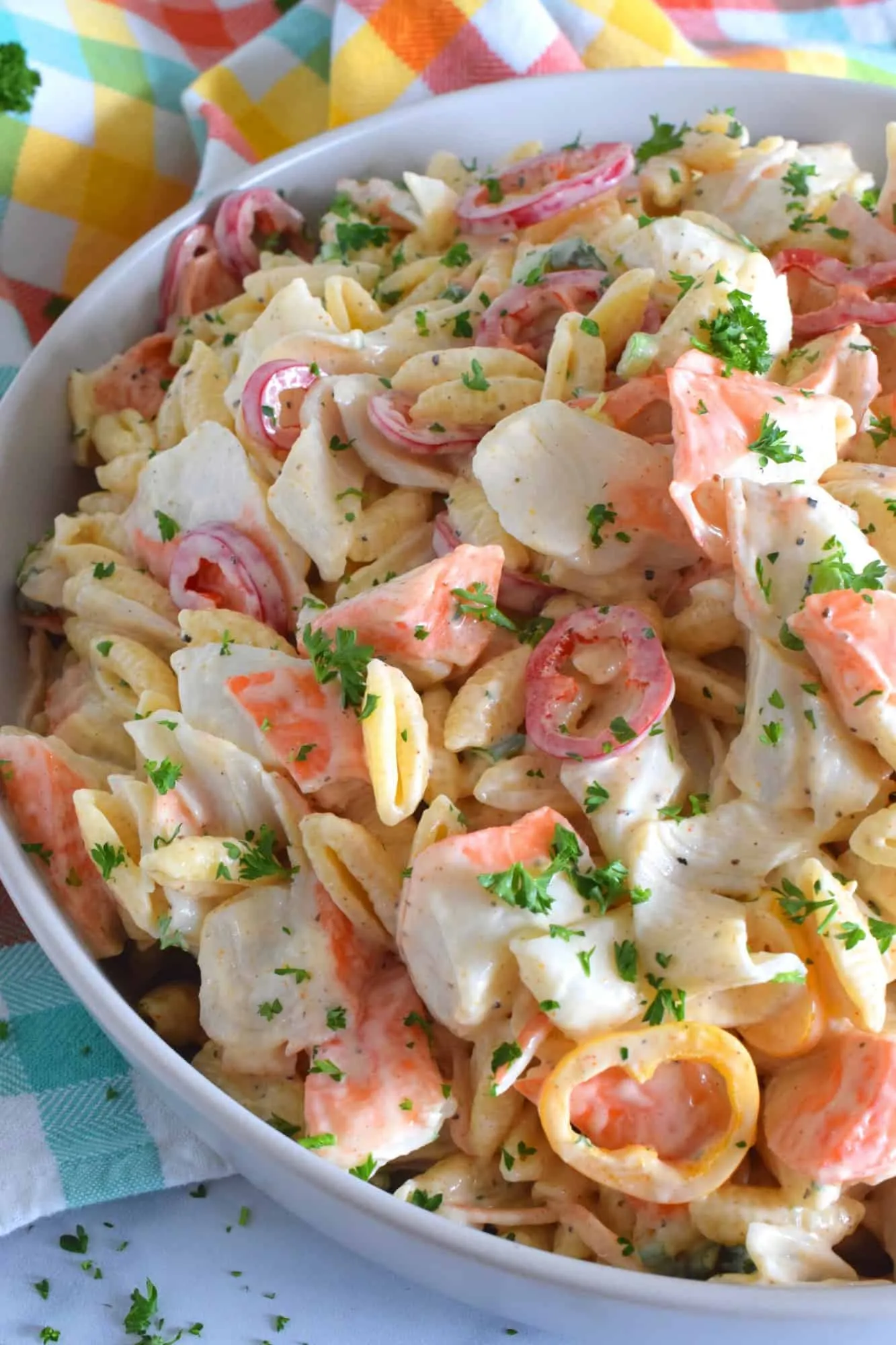 Crabmeat and Pasta Salad