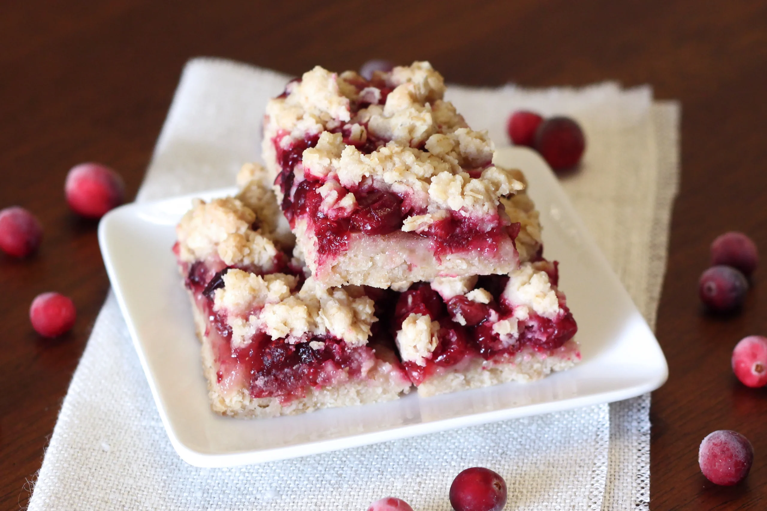 Cranberry Mango Nut Bars (Gluten Free)
