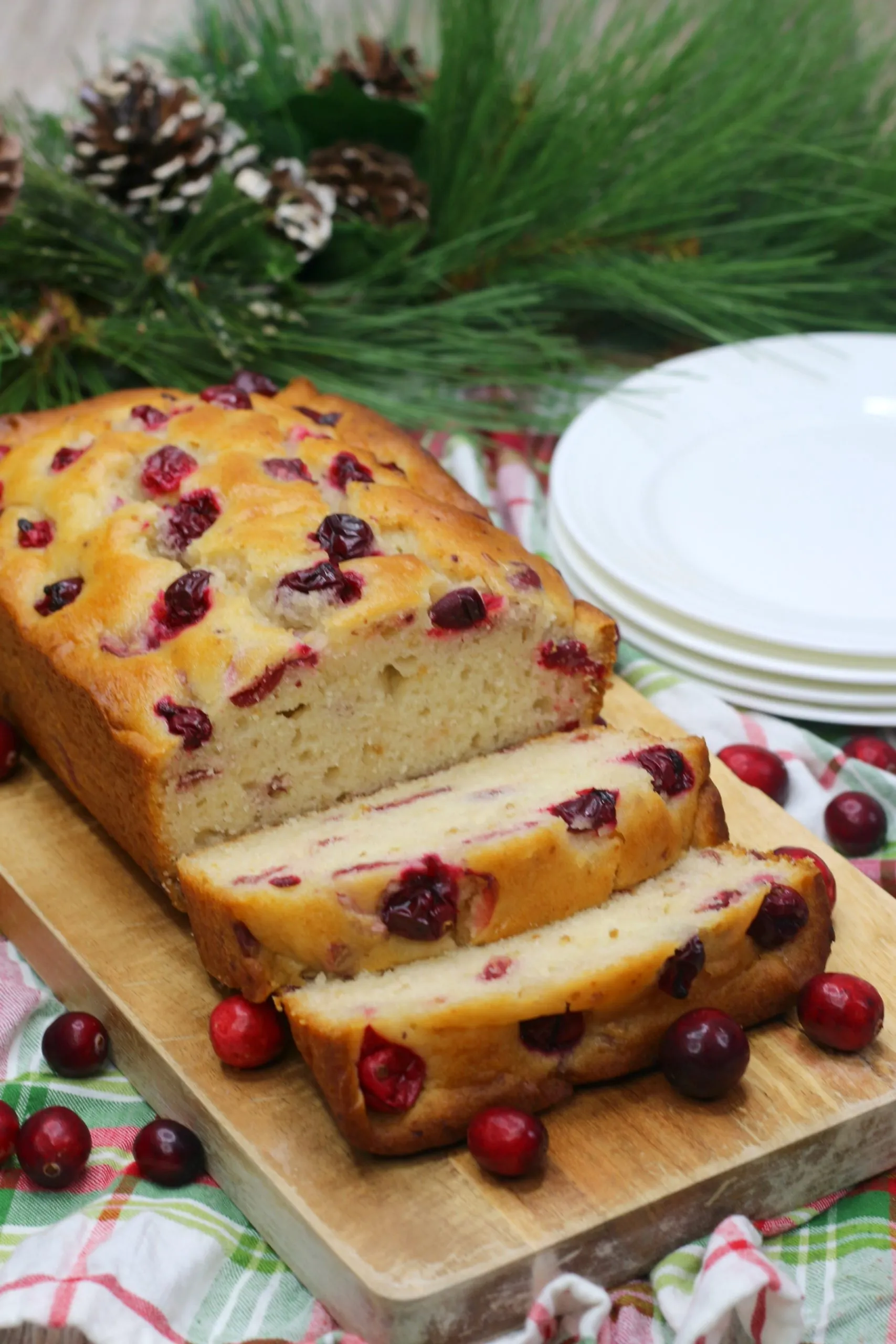 Cranberry Orange Banana Bread