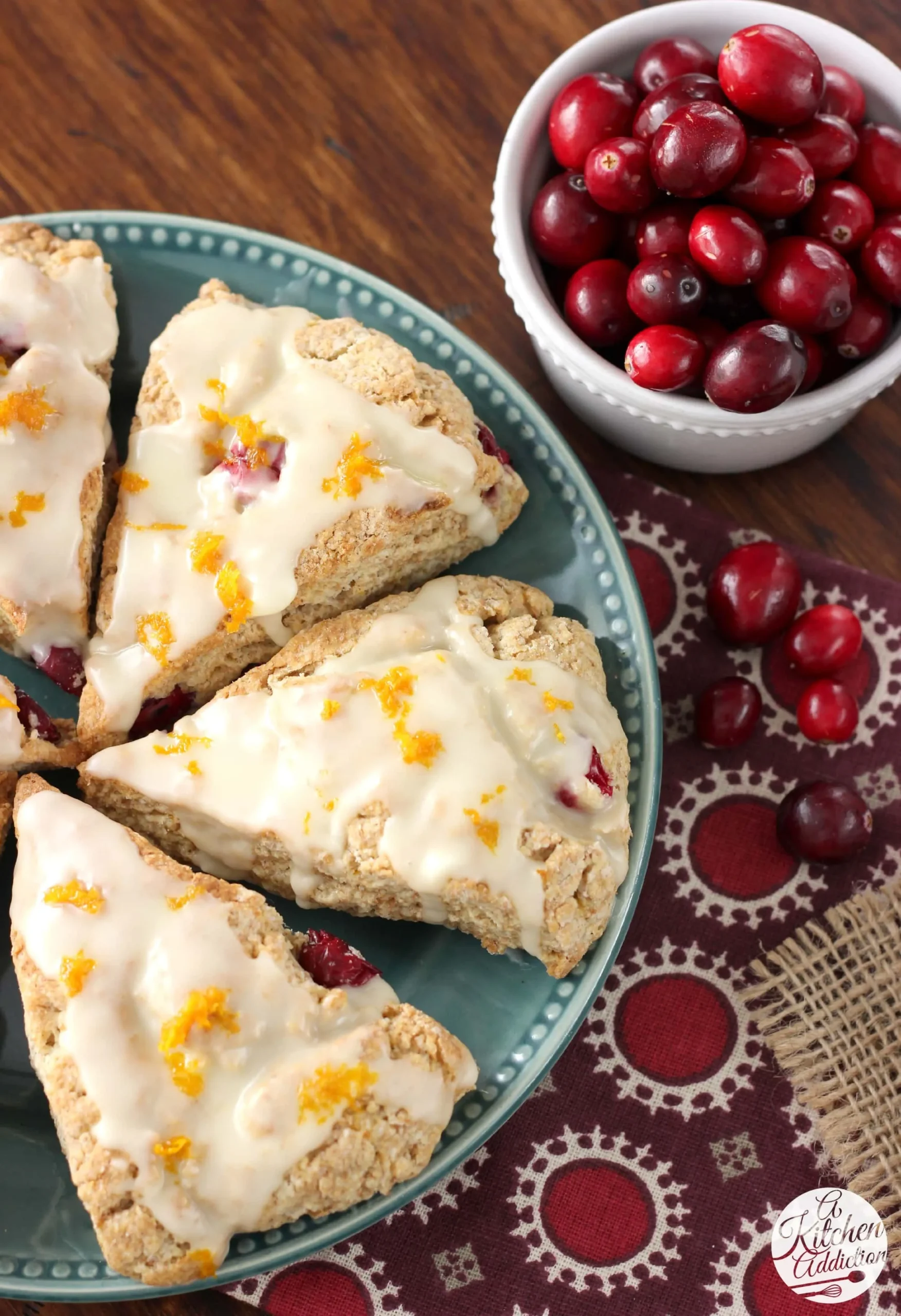 Cranberry and Orange Scones
