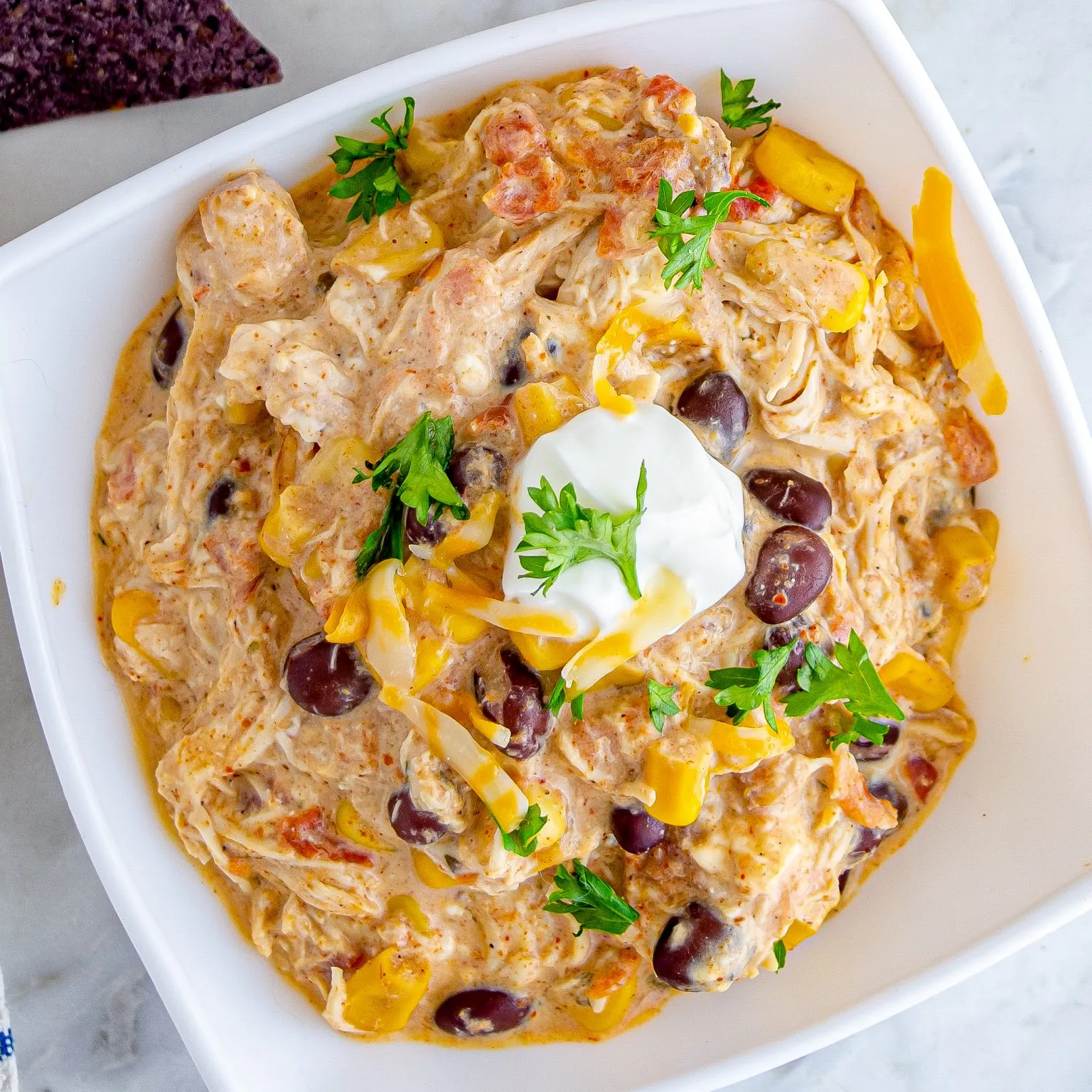 Cream Cheese Chicken Chili