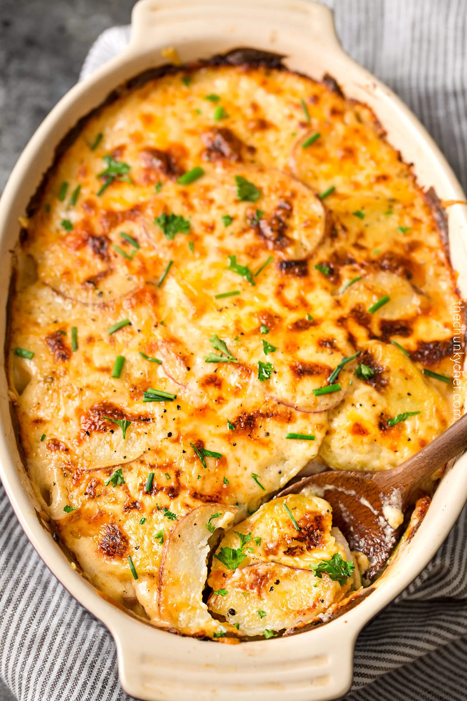Cream Cheese Scalloped Potatoes