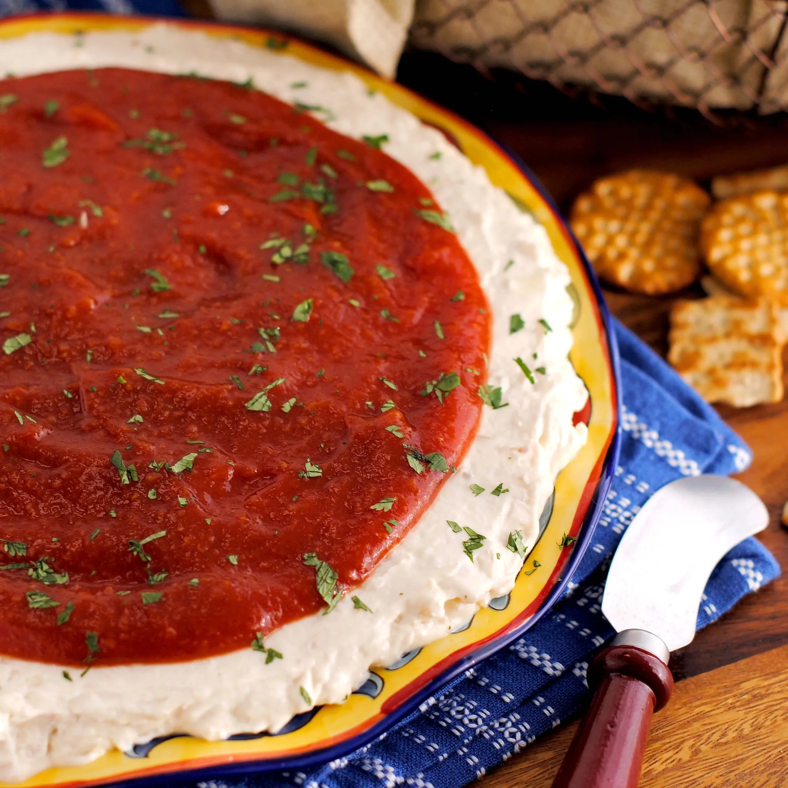 Cream Cheese and Cocktail Sauce Spread
