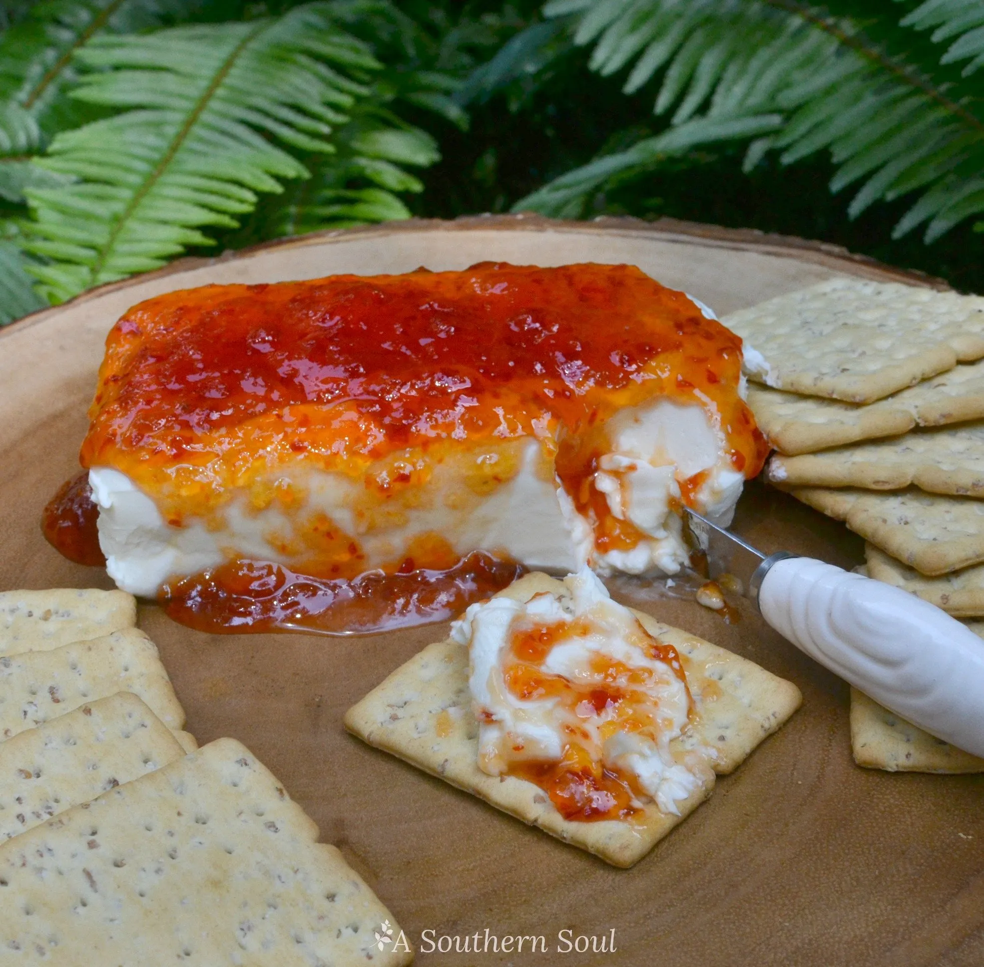 Cream Cheese with Pepper Jelly