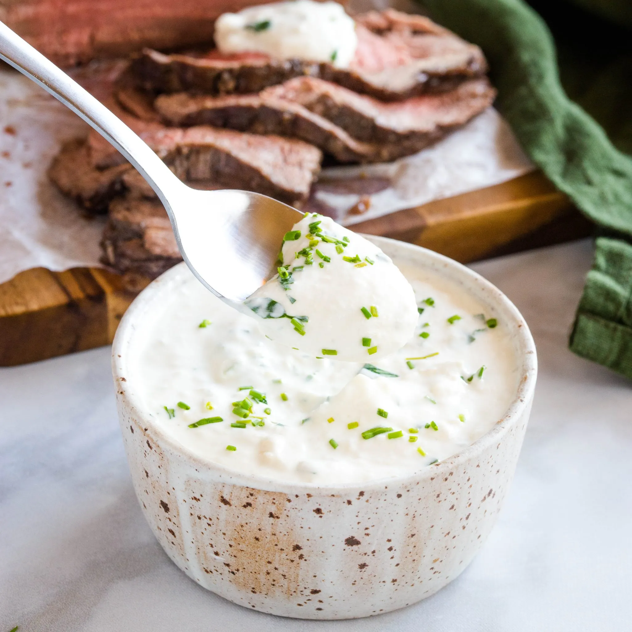 Creamy Apple Horseradish Sauce