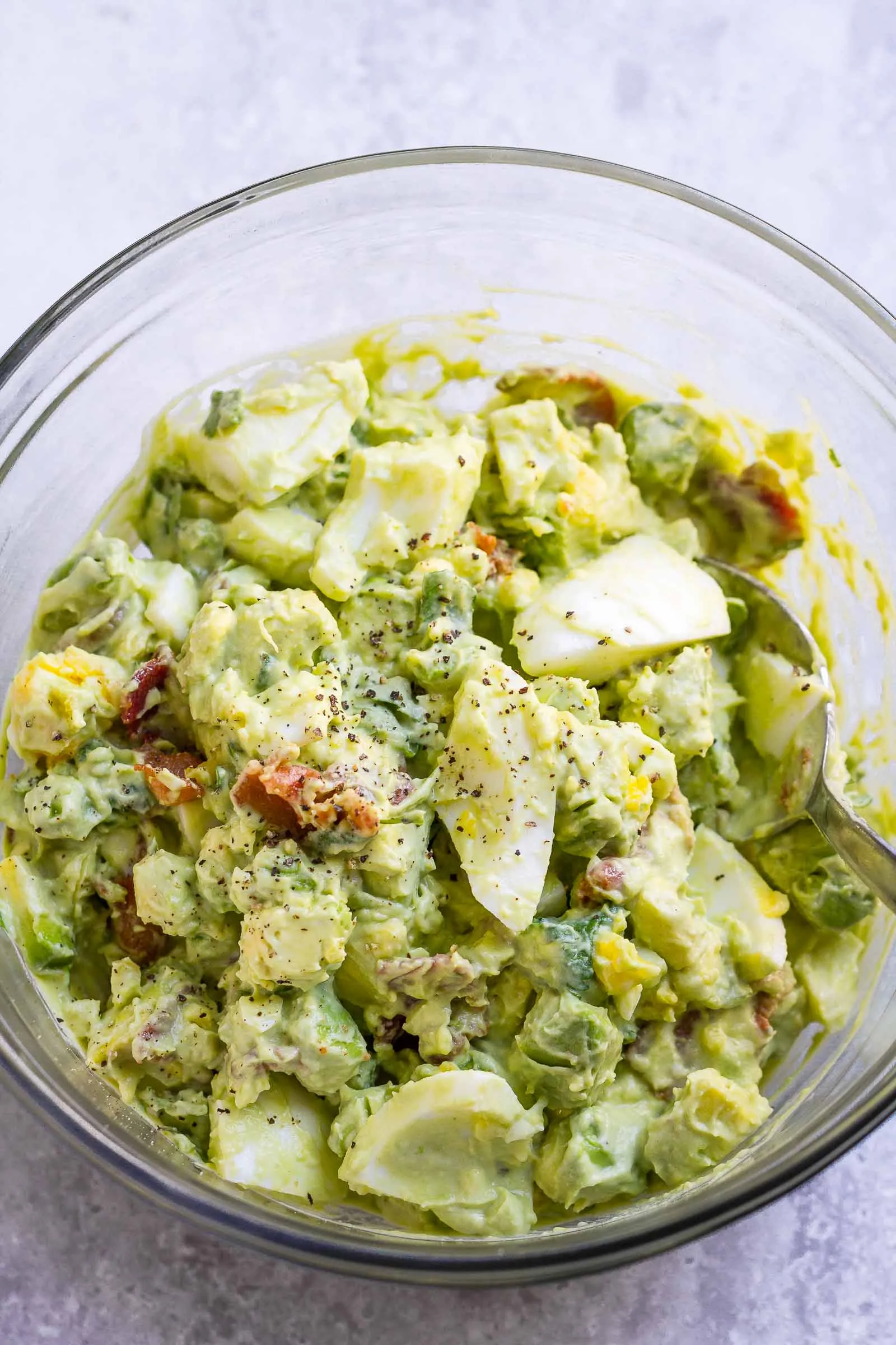 Creamy Avocado Egg Salad