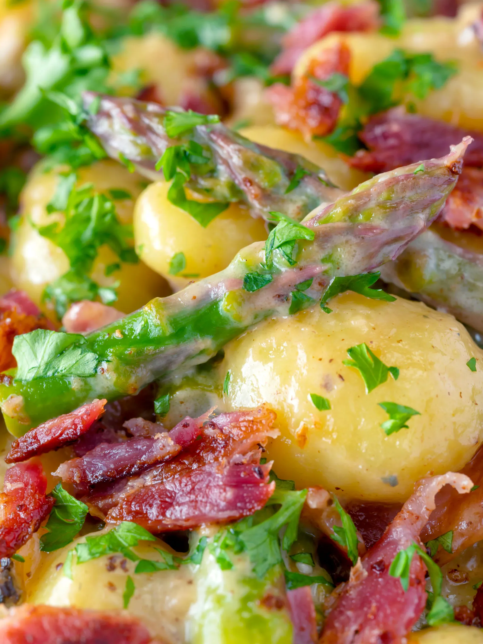Creamy Bacon Bleu Cheese Gnocchi