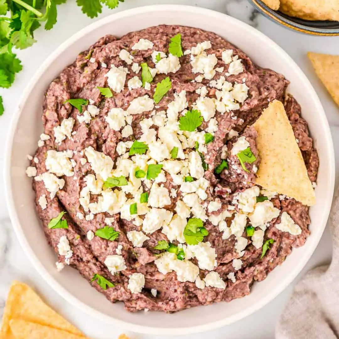 Creamy Black Bean Dip