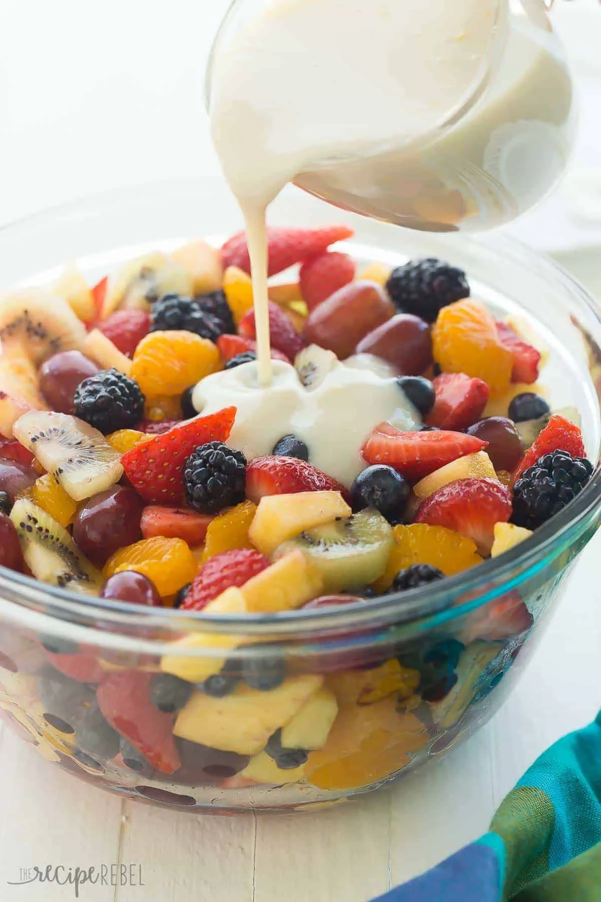 Creamy Fresh Fruit Salad