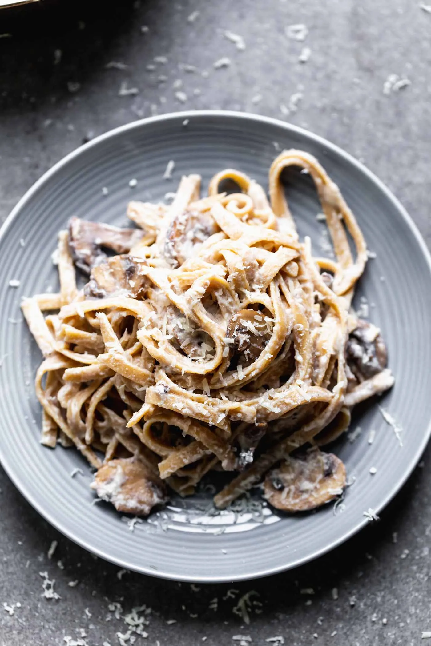 Creamy Mushroom and Ricotta Pasta