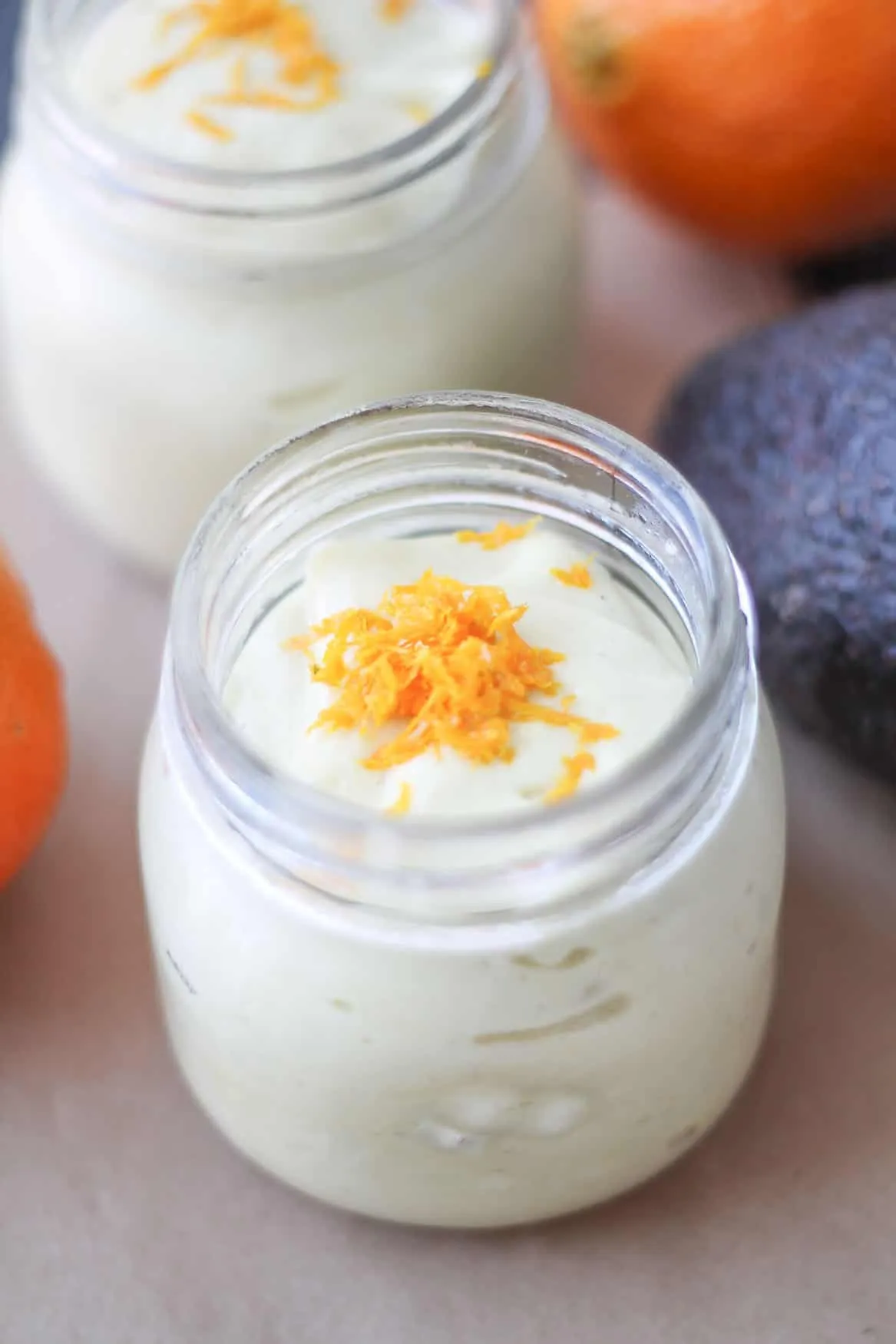 Creamy Orange Avocado Smoothie