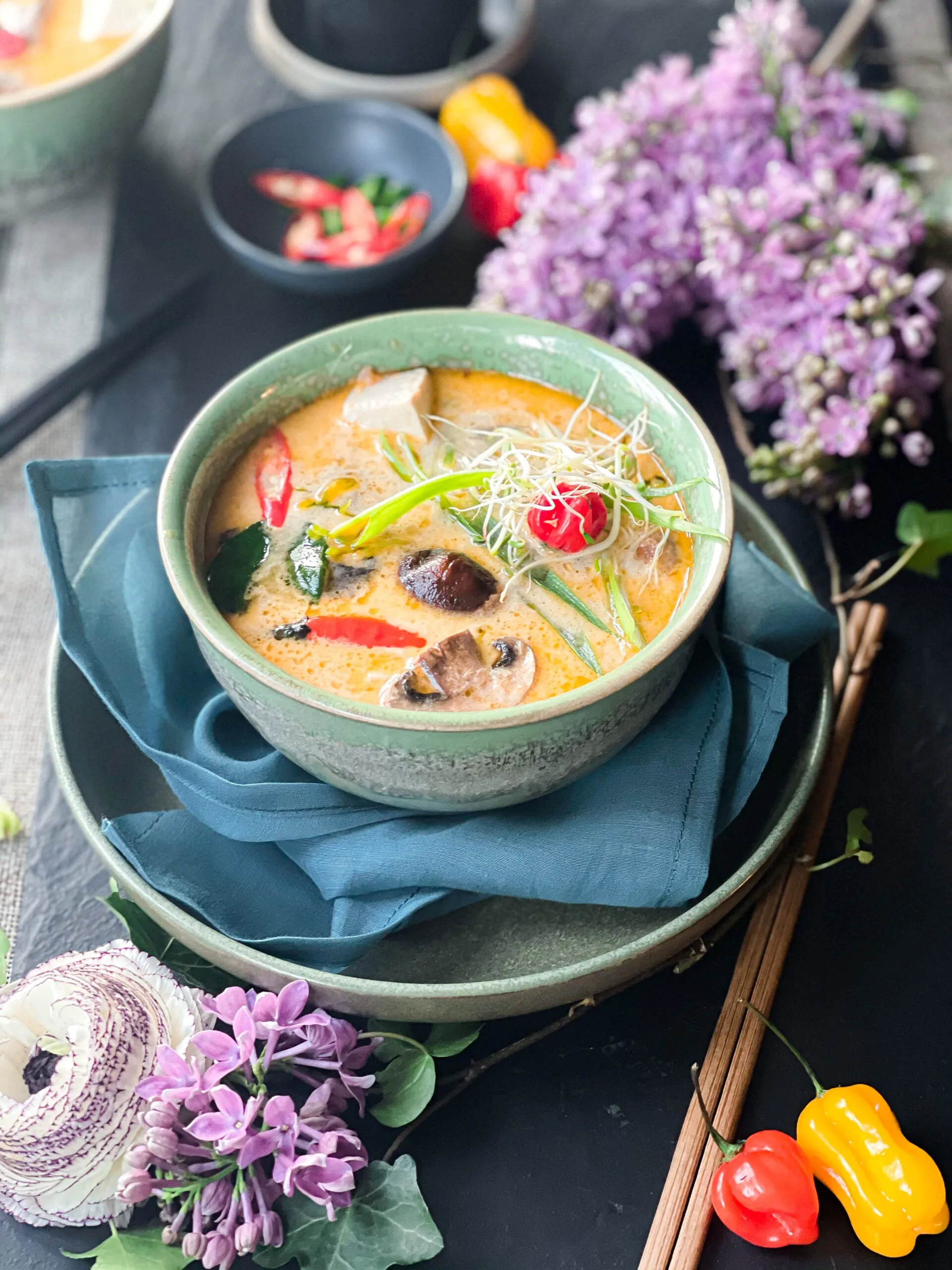 Creamy Tom Yum Soup