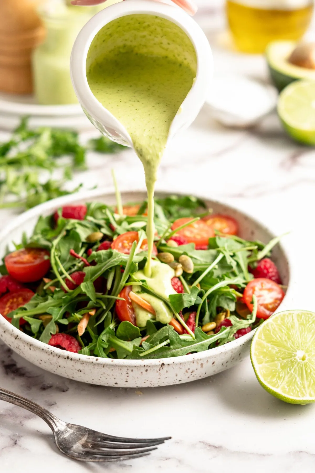 Creamy Vegan Avocado Dressing