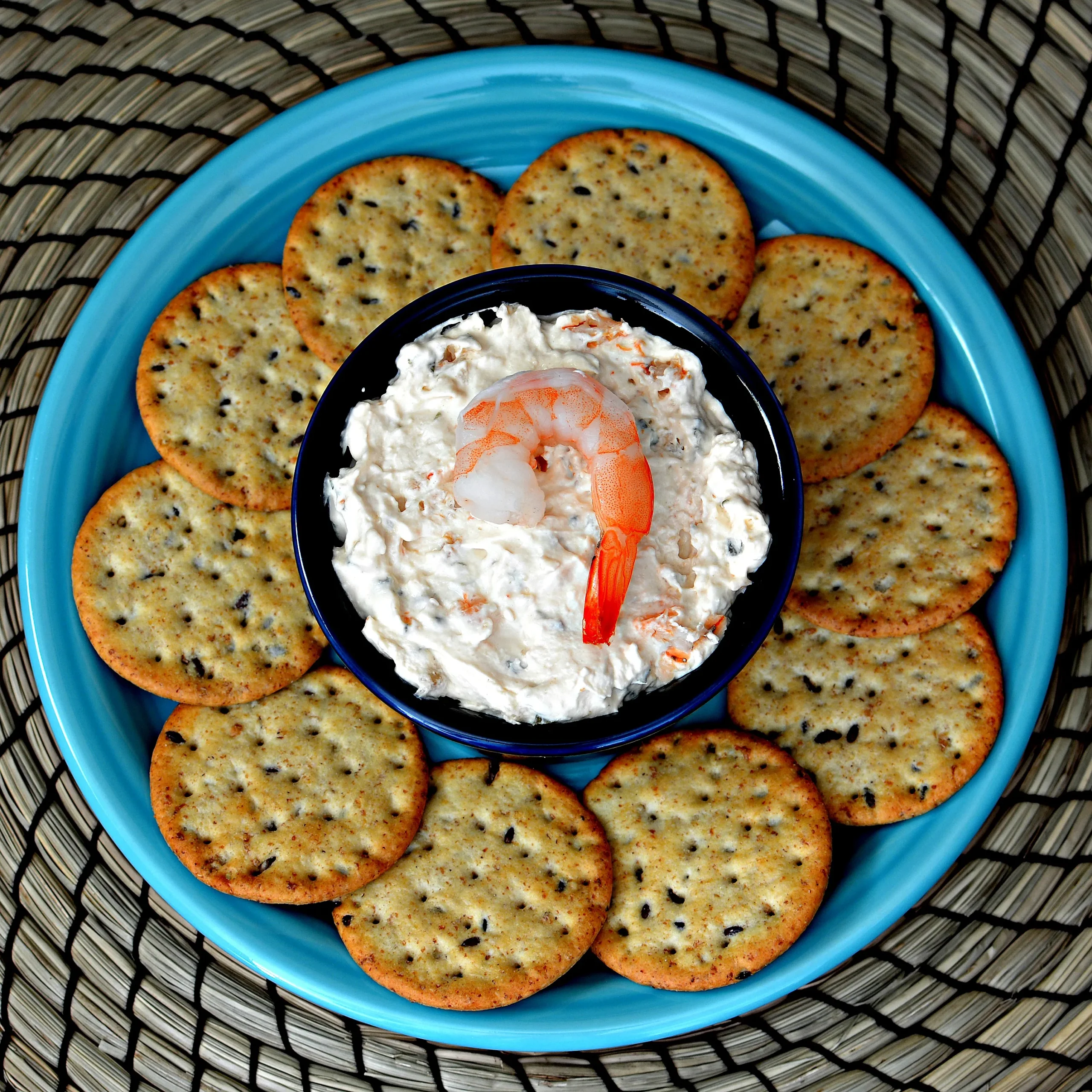 Creamy White Cheddar Cheese Shrimp Dip