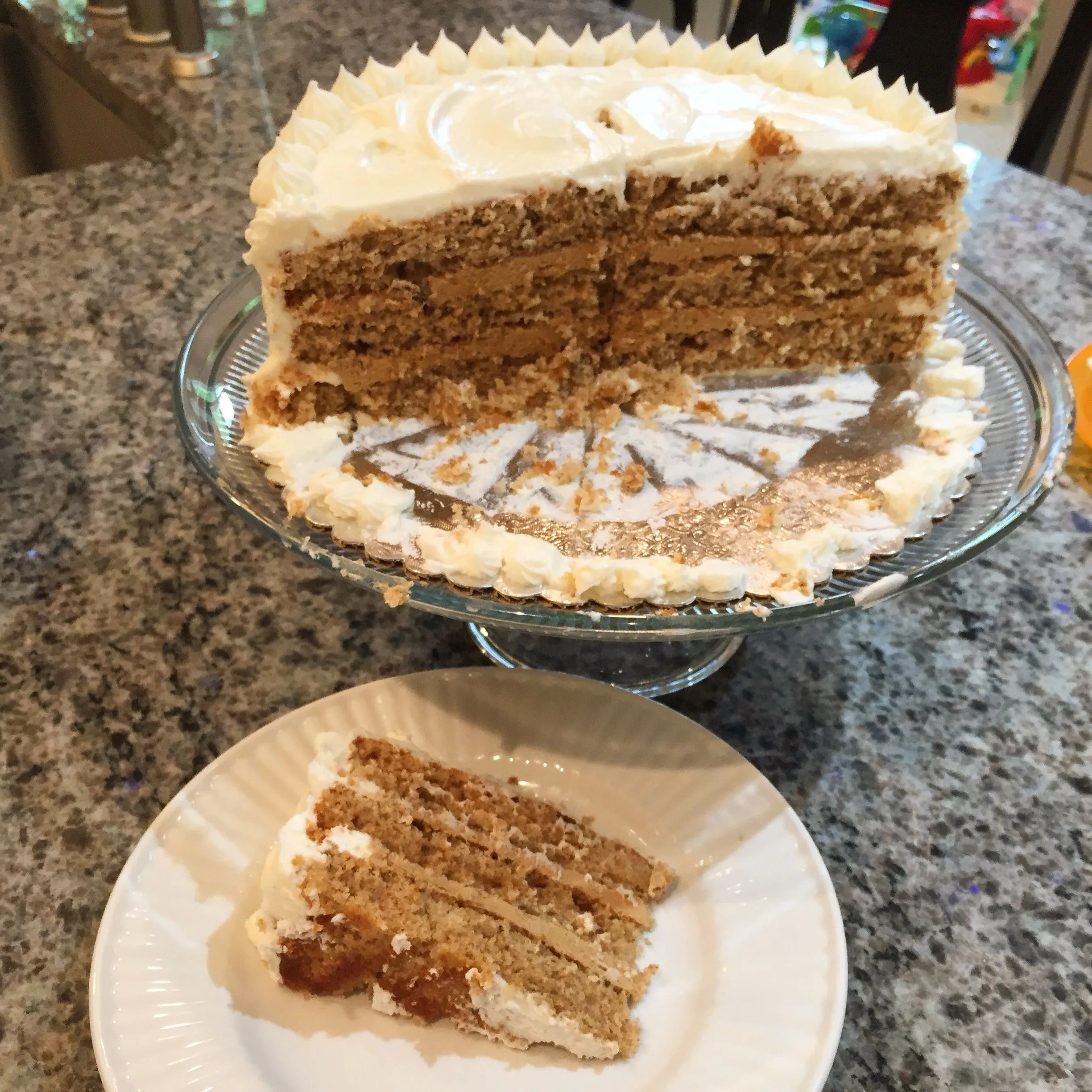 Creme Filled Spice Cakes