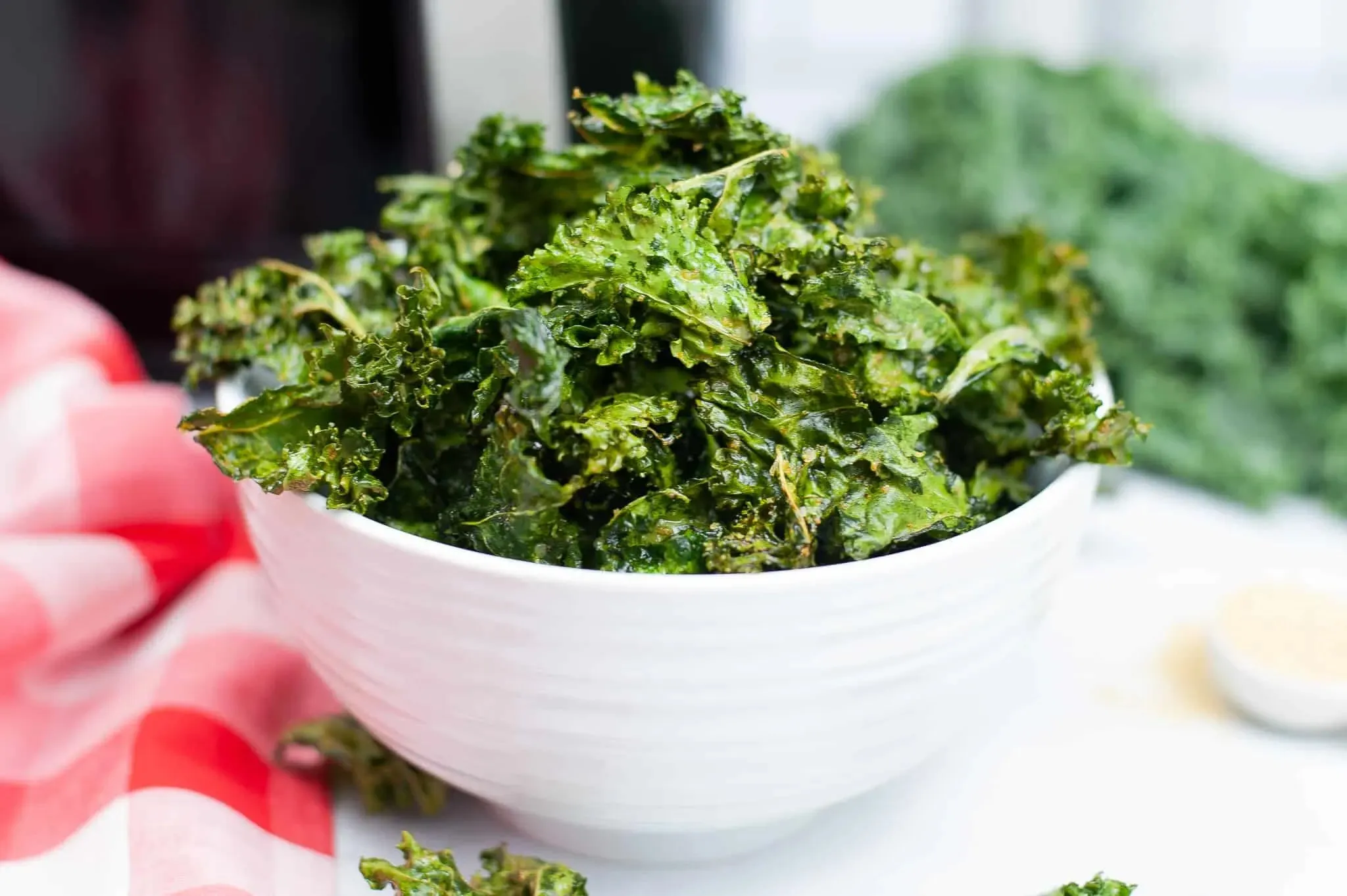 Crispy Air Fryer Kale Chips