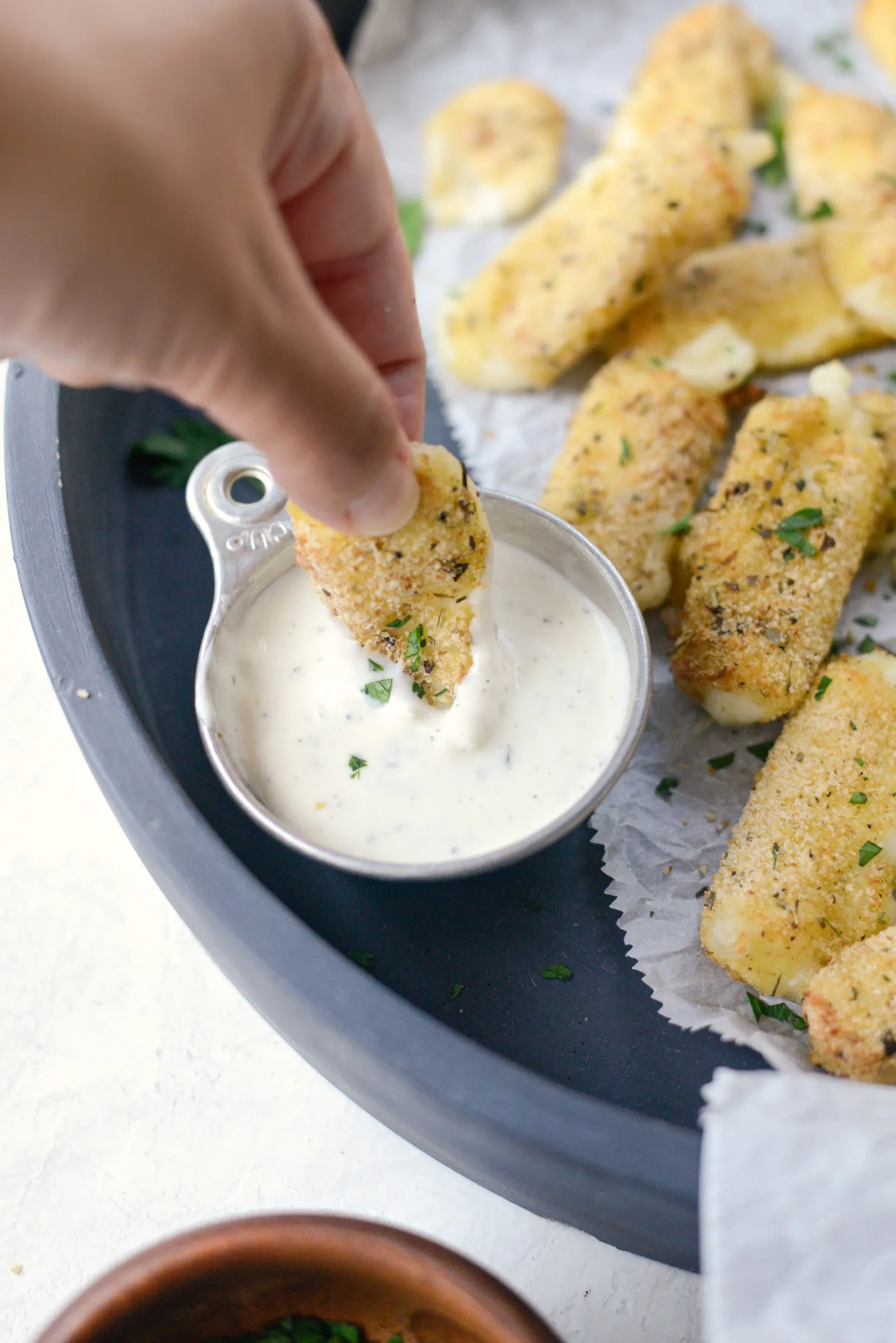 Crispy Air Fryer Mozzarella Cheese Sticks