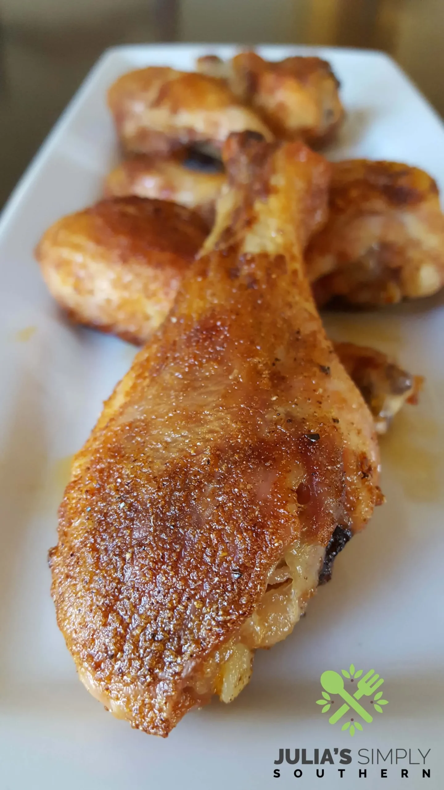 Crispy Baked Chicken Drumsticks