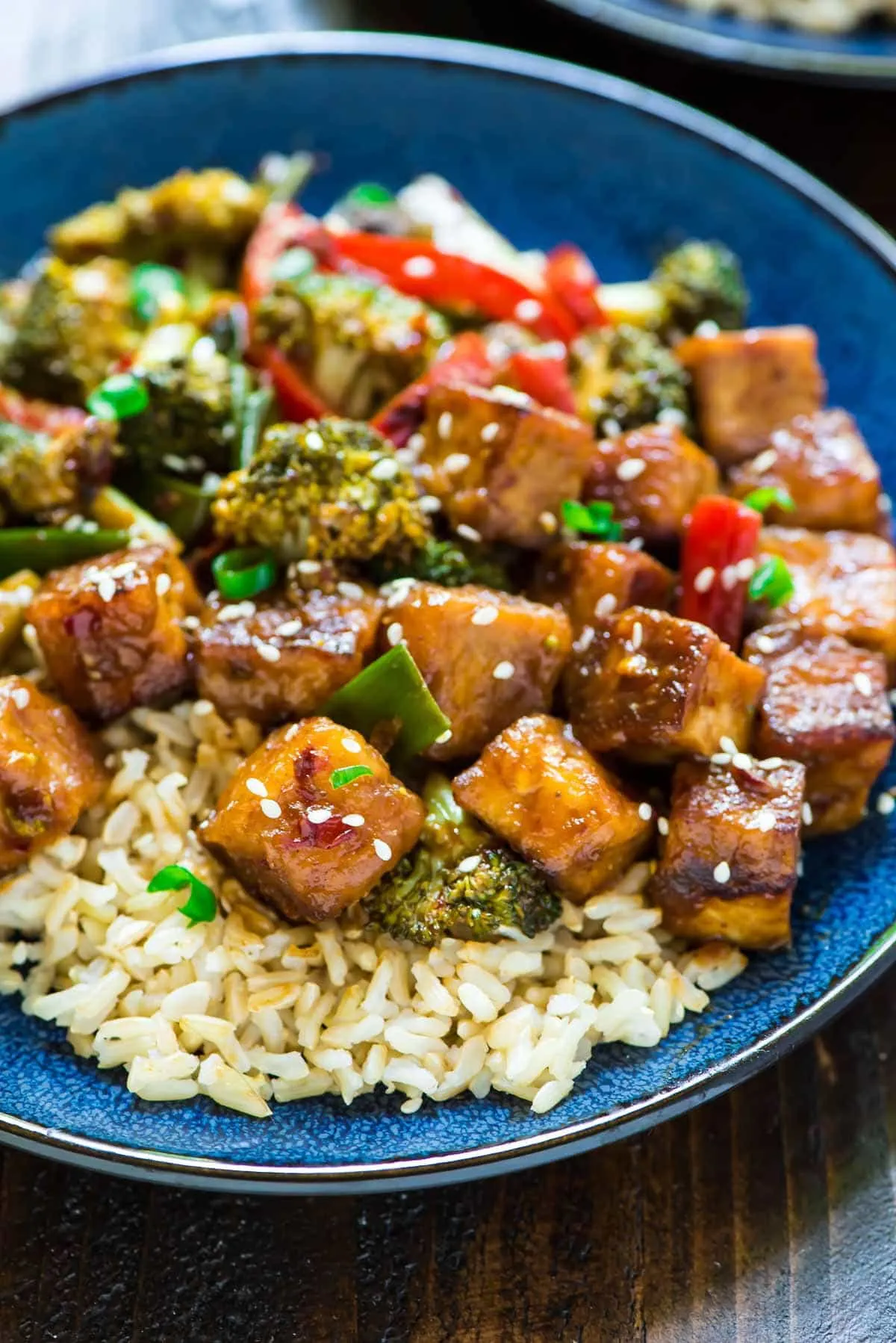 Crispy General Tso's Tofu