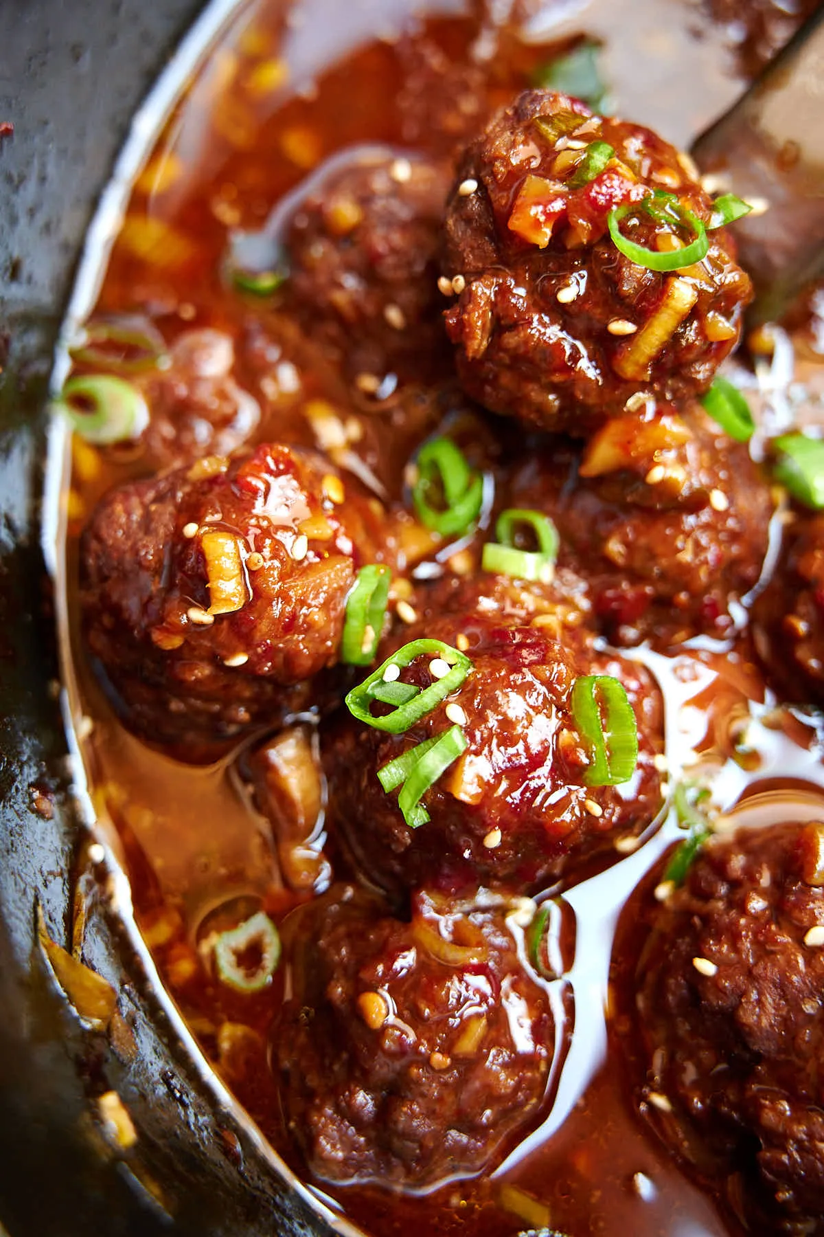 Crock Pot Asian Meatballs