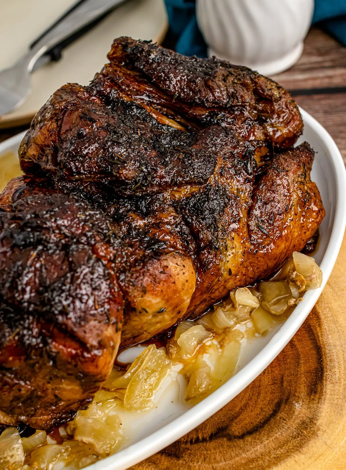 Crock Pot Brown Sugar Balsamic Pork Roast