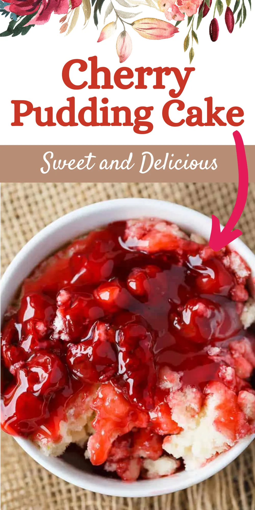 Crock Pot Cherry Pudding Cake