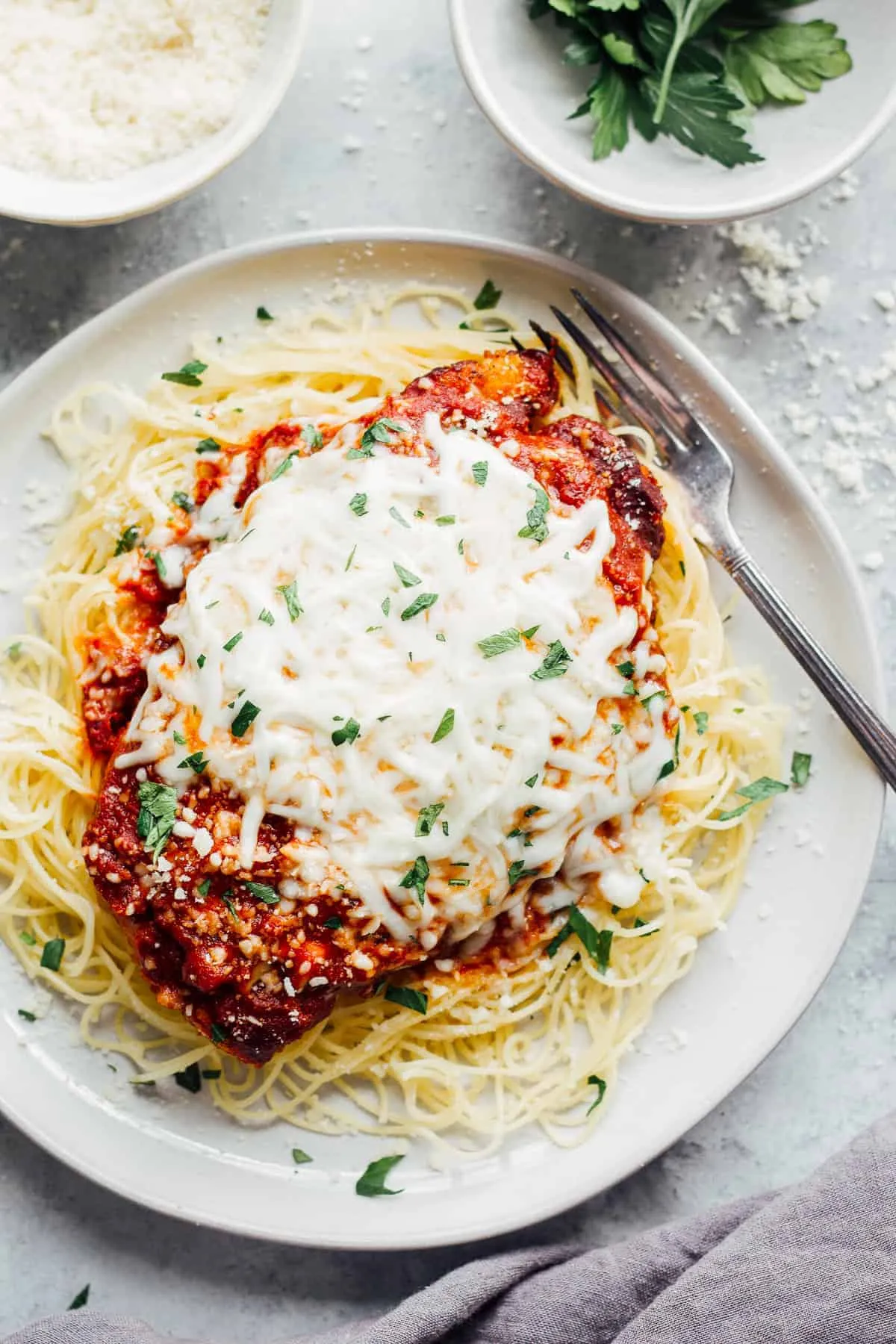 Crock Pot Chicken Parm