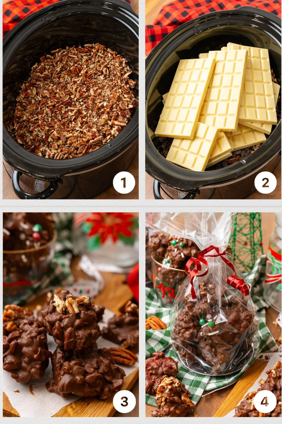 Crock Pot Chocolate Pecan Candy