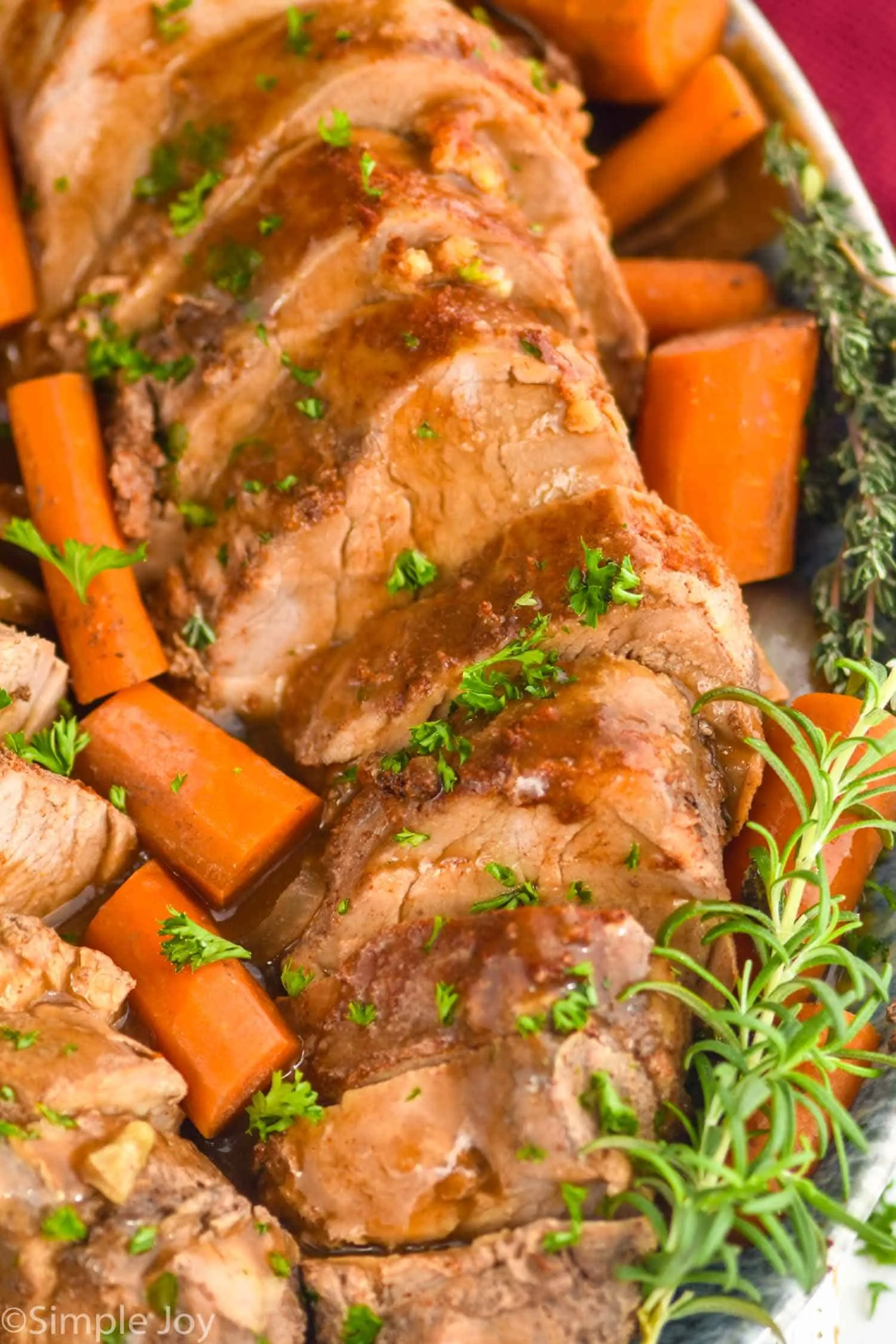 Crock Pot French Onion Pork Tenderloin