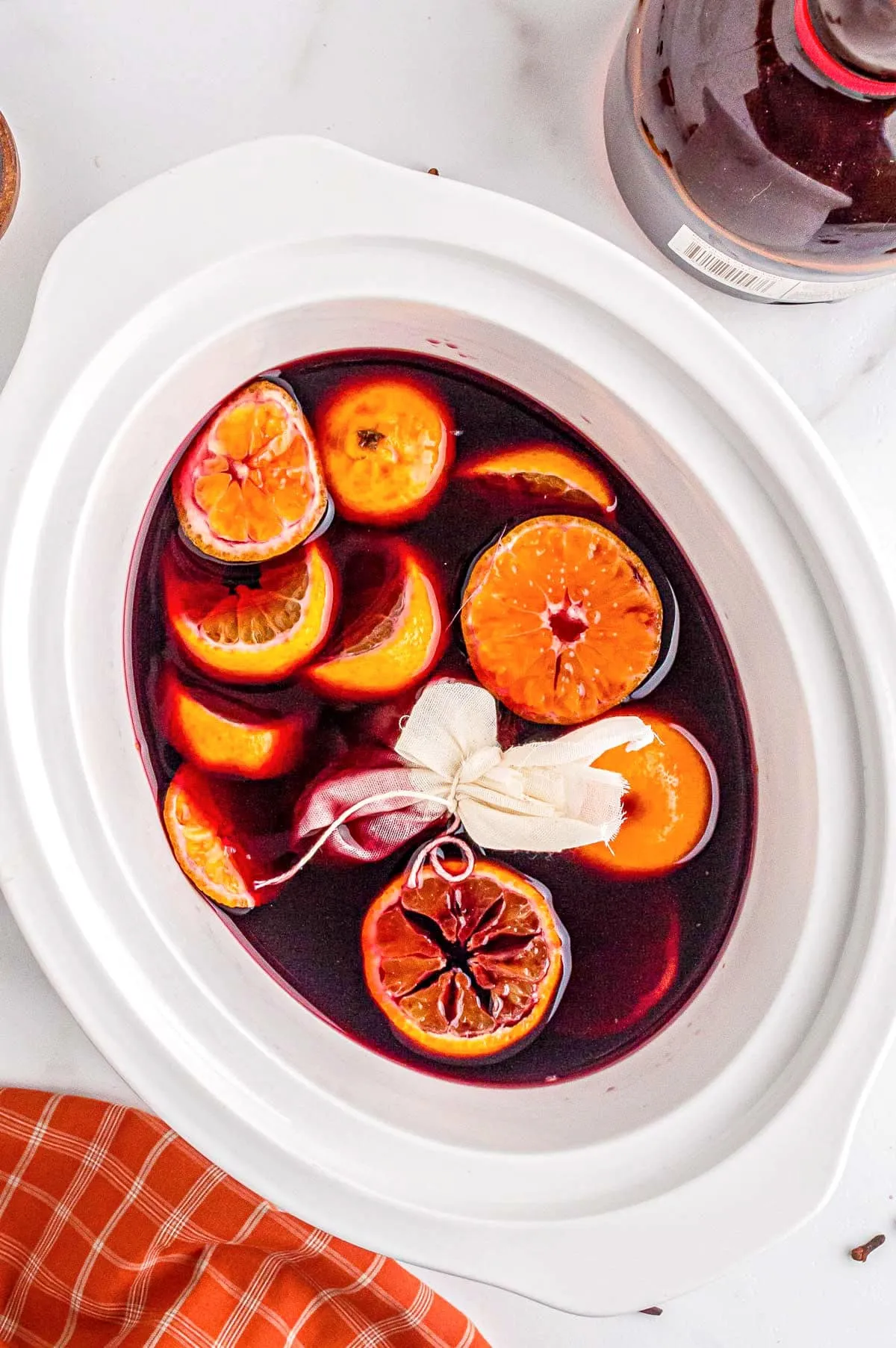 Crock Pot Mulled Wine