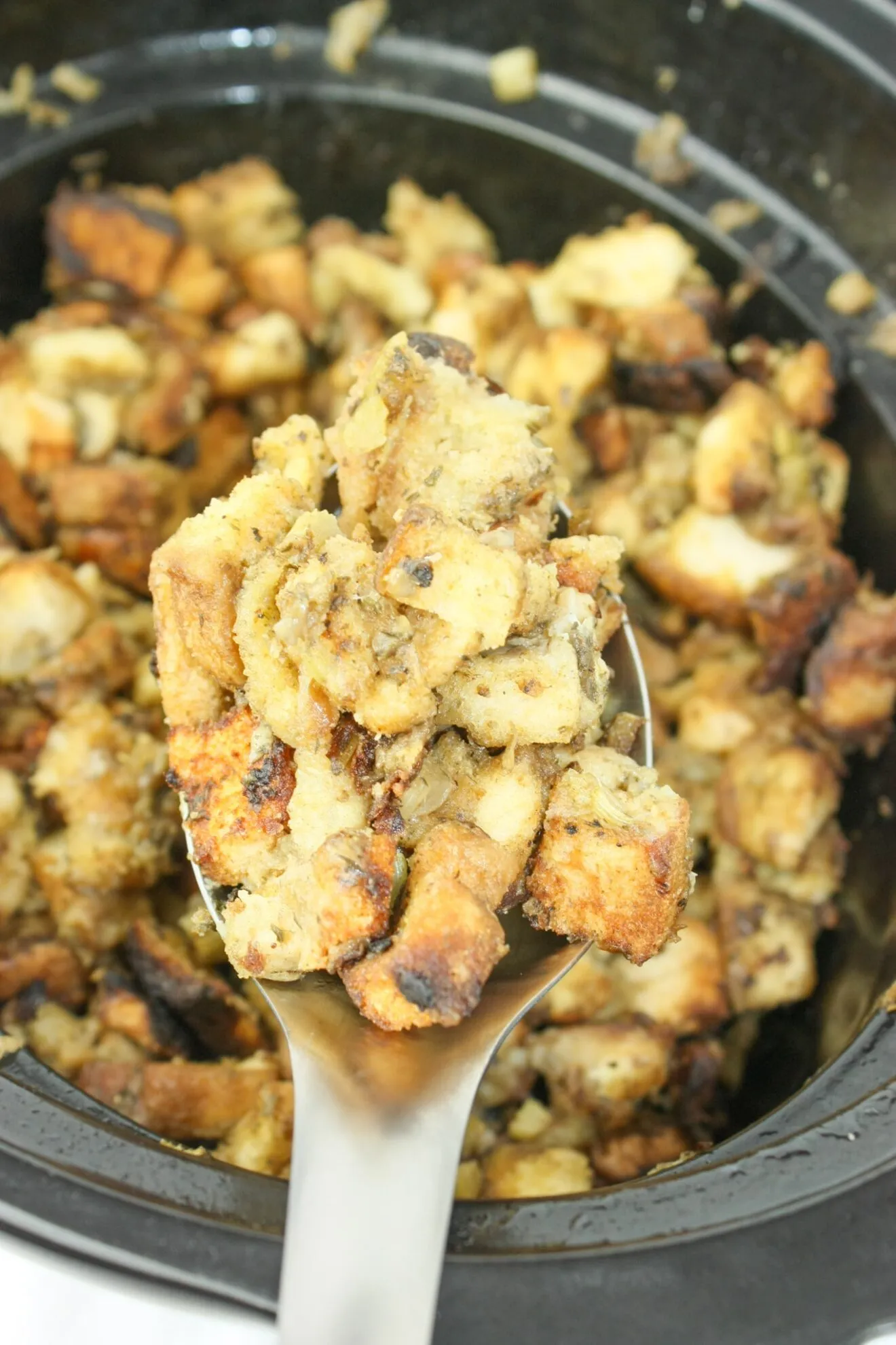 Crock Pot Stuffing No Mushrooms