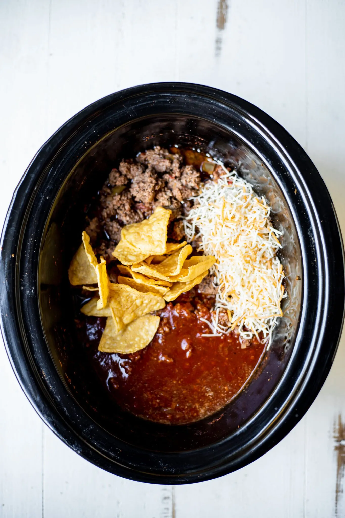 Crock Pot Taco Dog Casserole