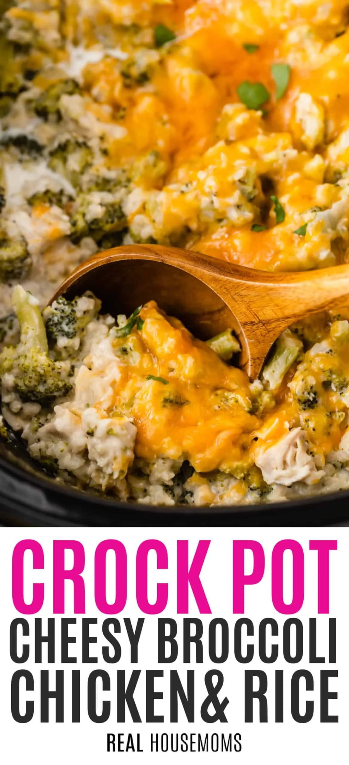 Crockpot Cheesy Chicken Broccoli