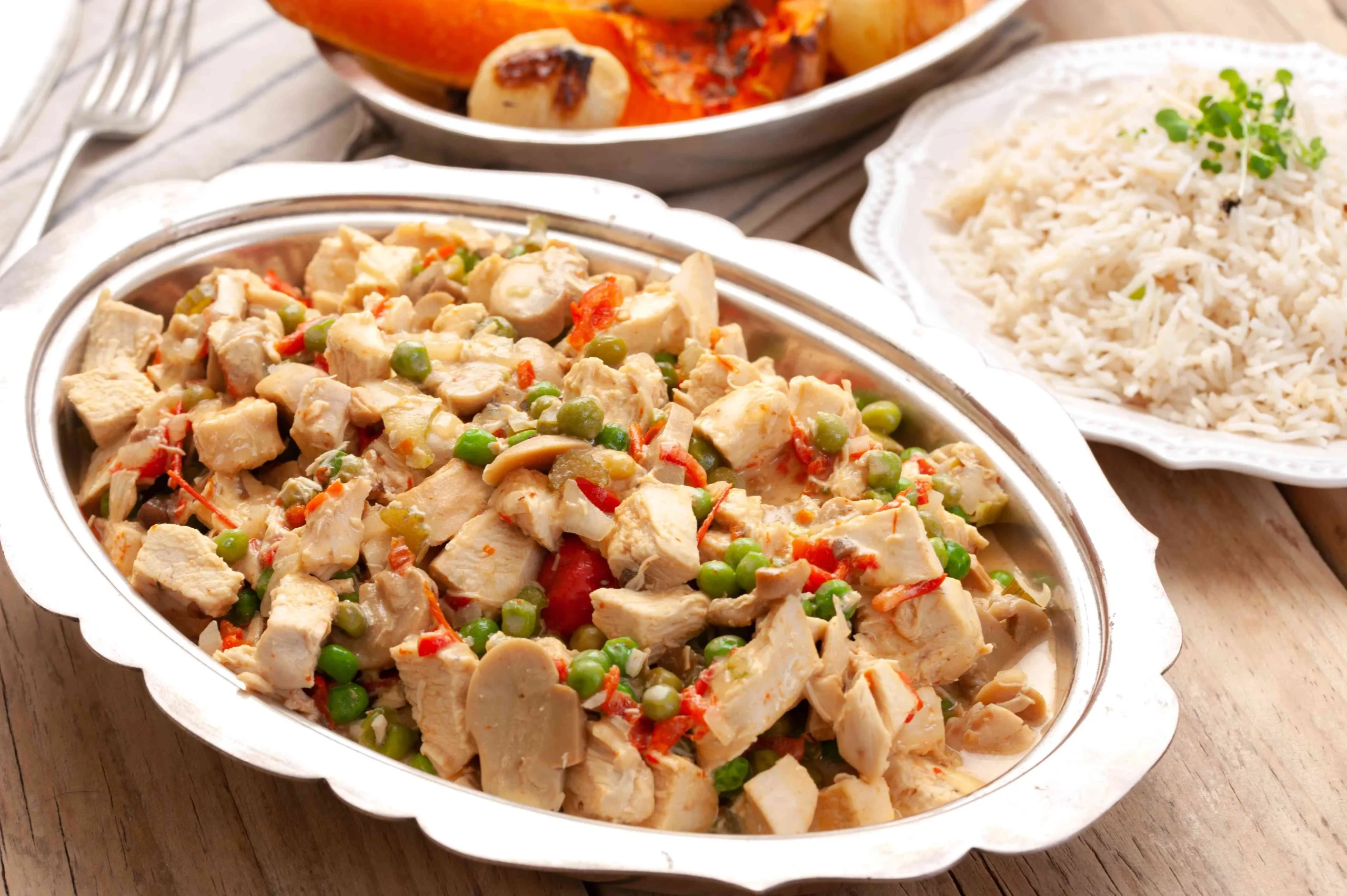 Crockpot Chicken Ala King