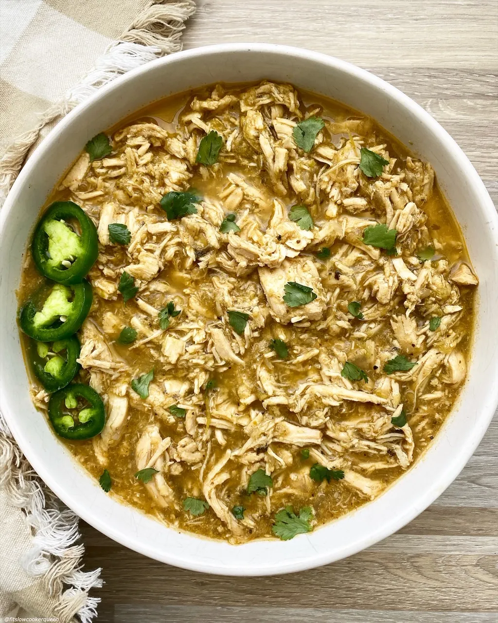 Crockpot Chicken Salsa Verde
