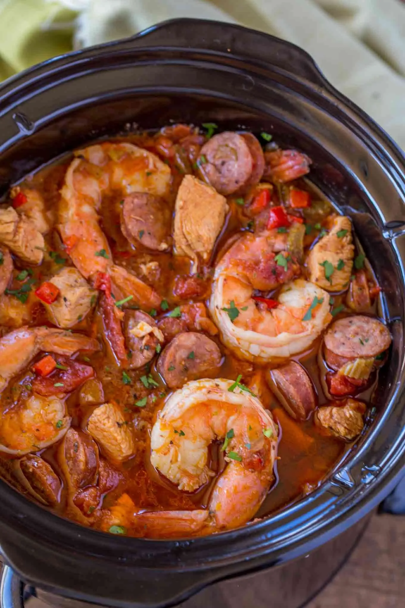 Crockpot Jambalaya Slow Cooker