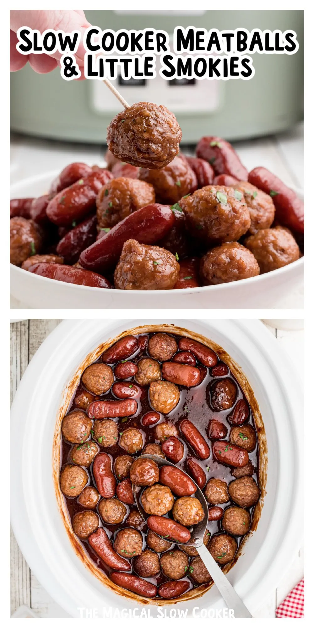 Crockpot Meatballs Little Smokies