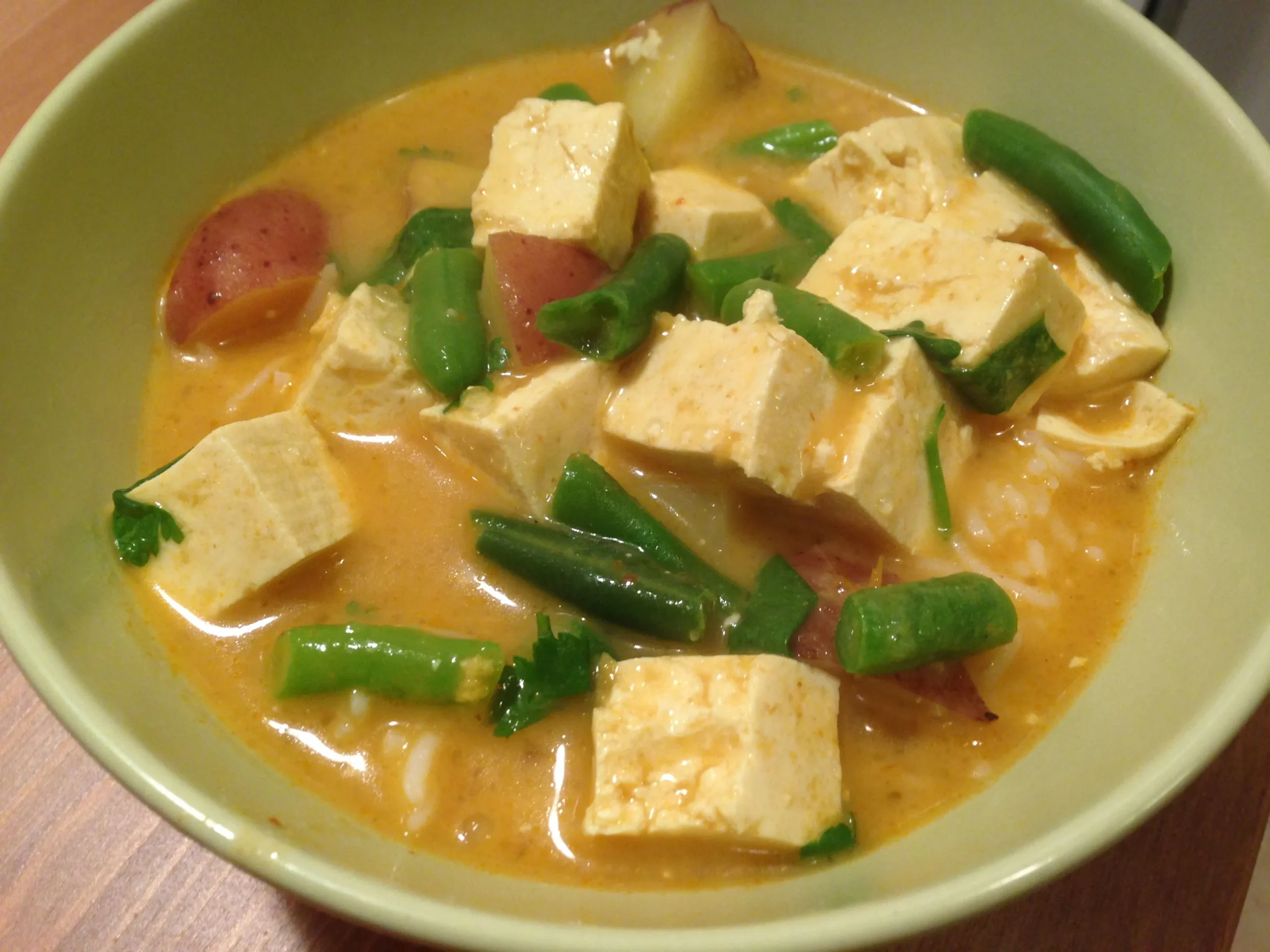 Crockpot Vegetable Curry Tofu