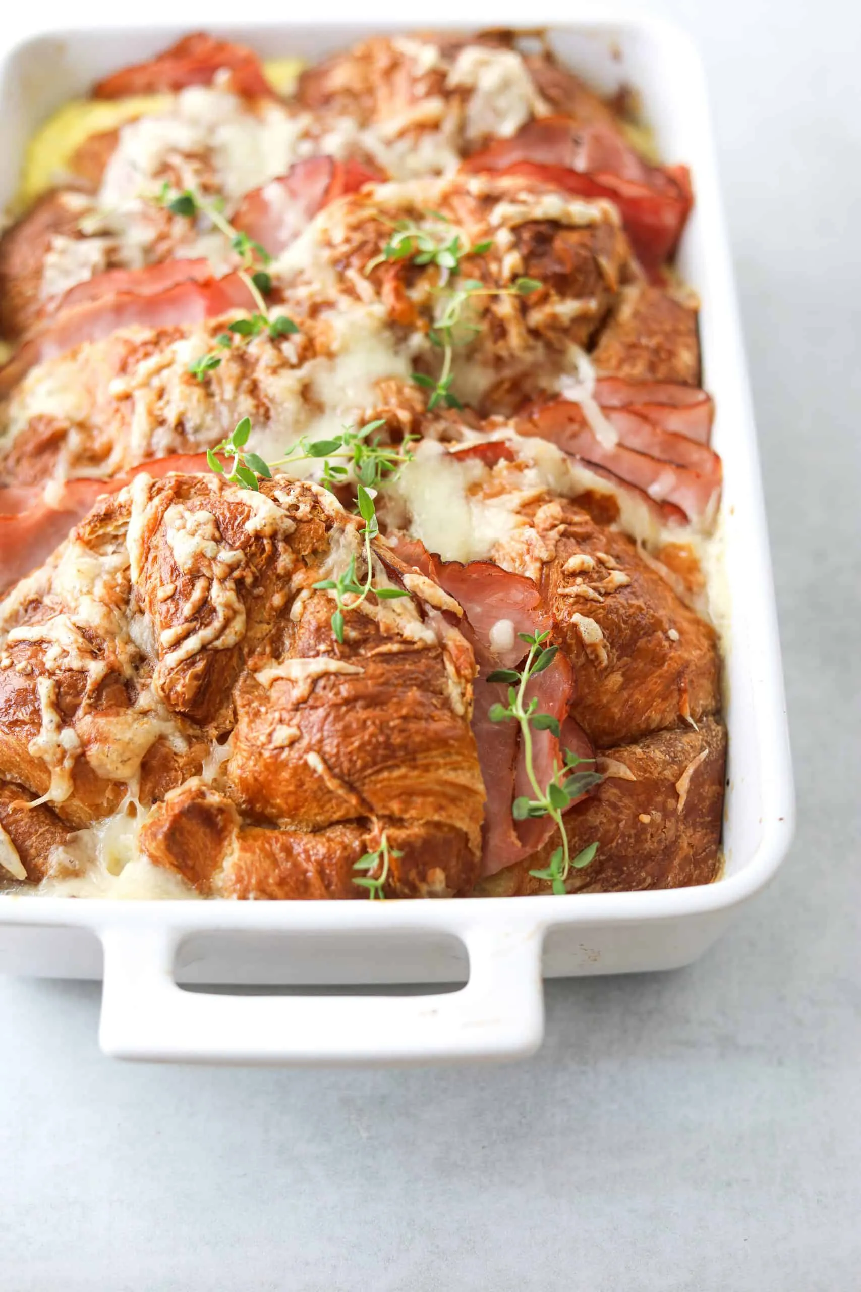 Croque Monsieur Croissant Bake
