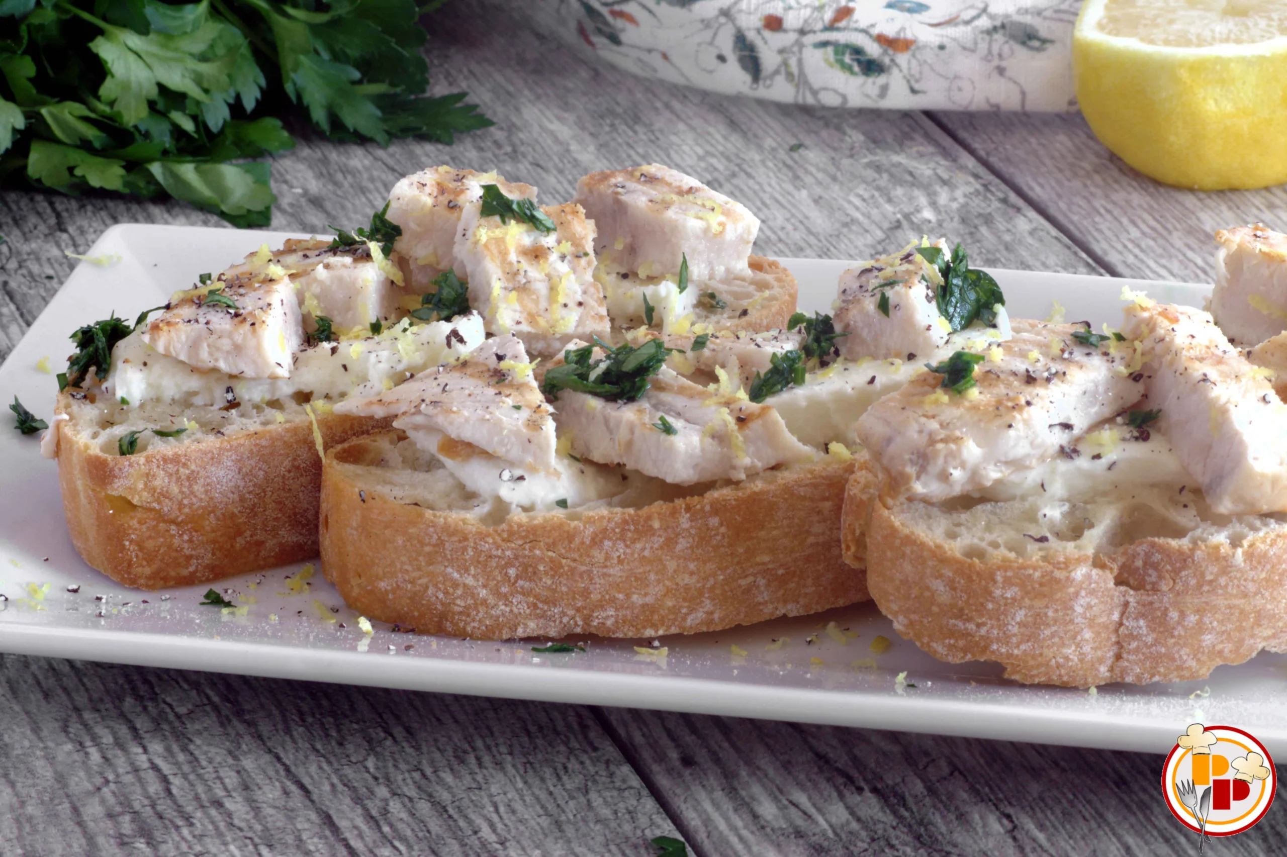 Crostini di Pesce Spada
