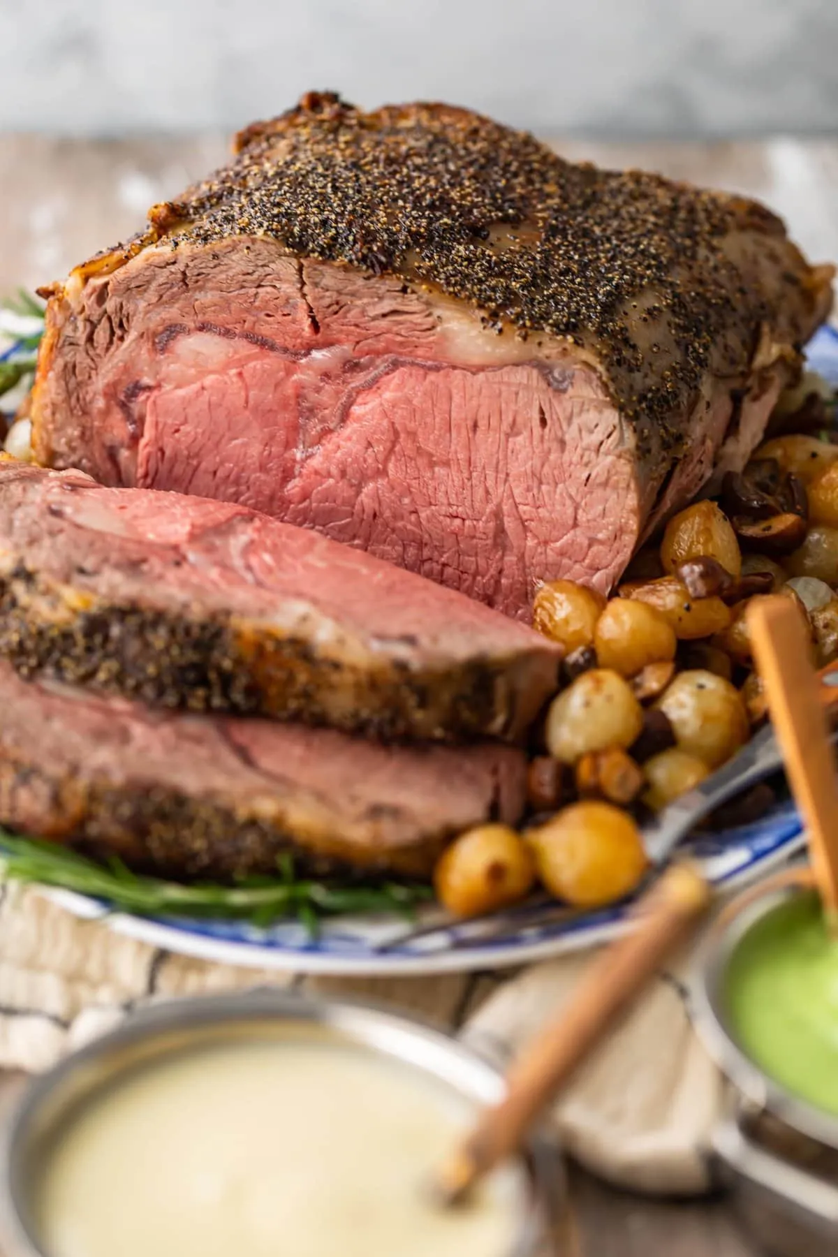 Currant Glazed Prime Rib of Beef