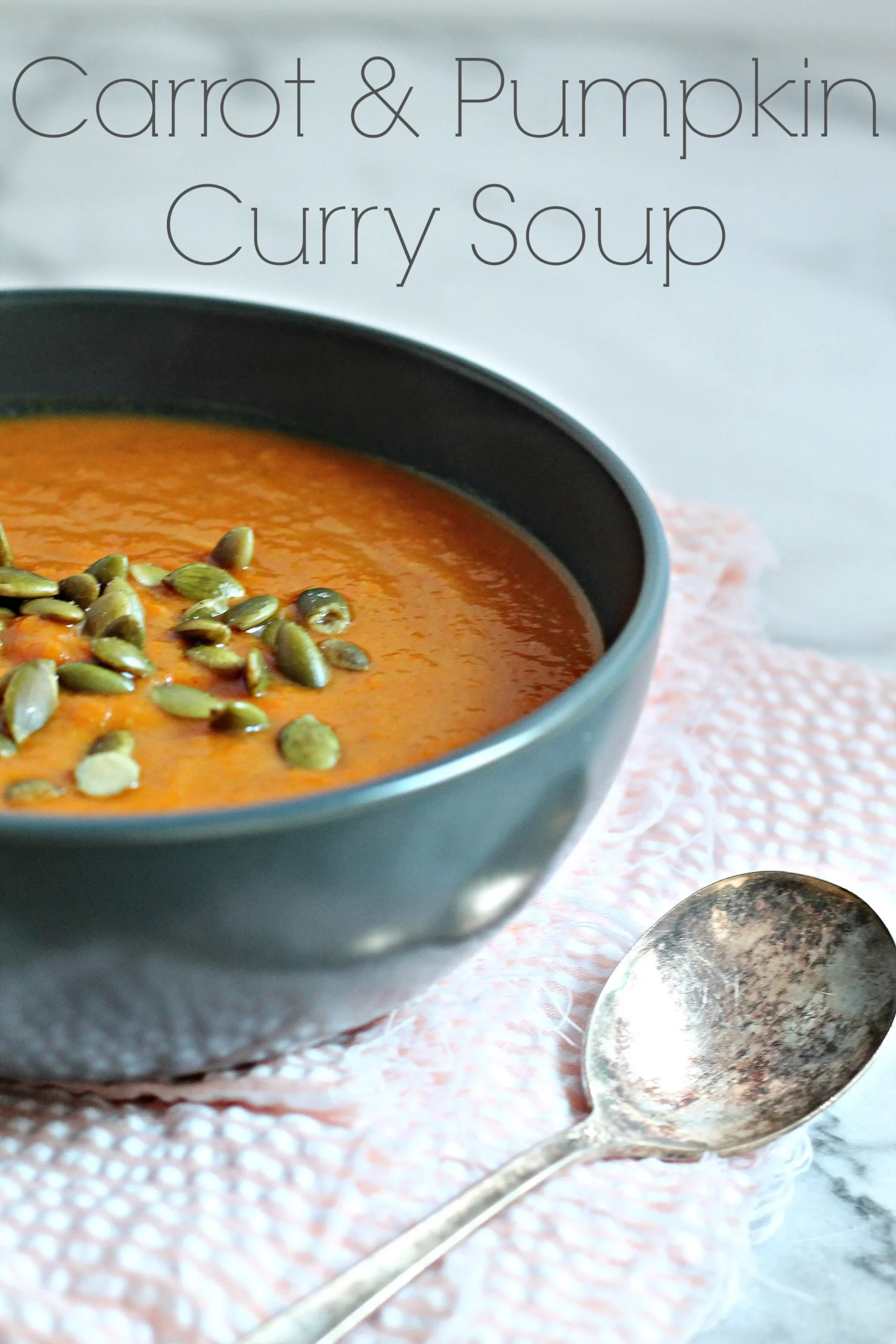 Curried Pumpkin Carrot Soup