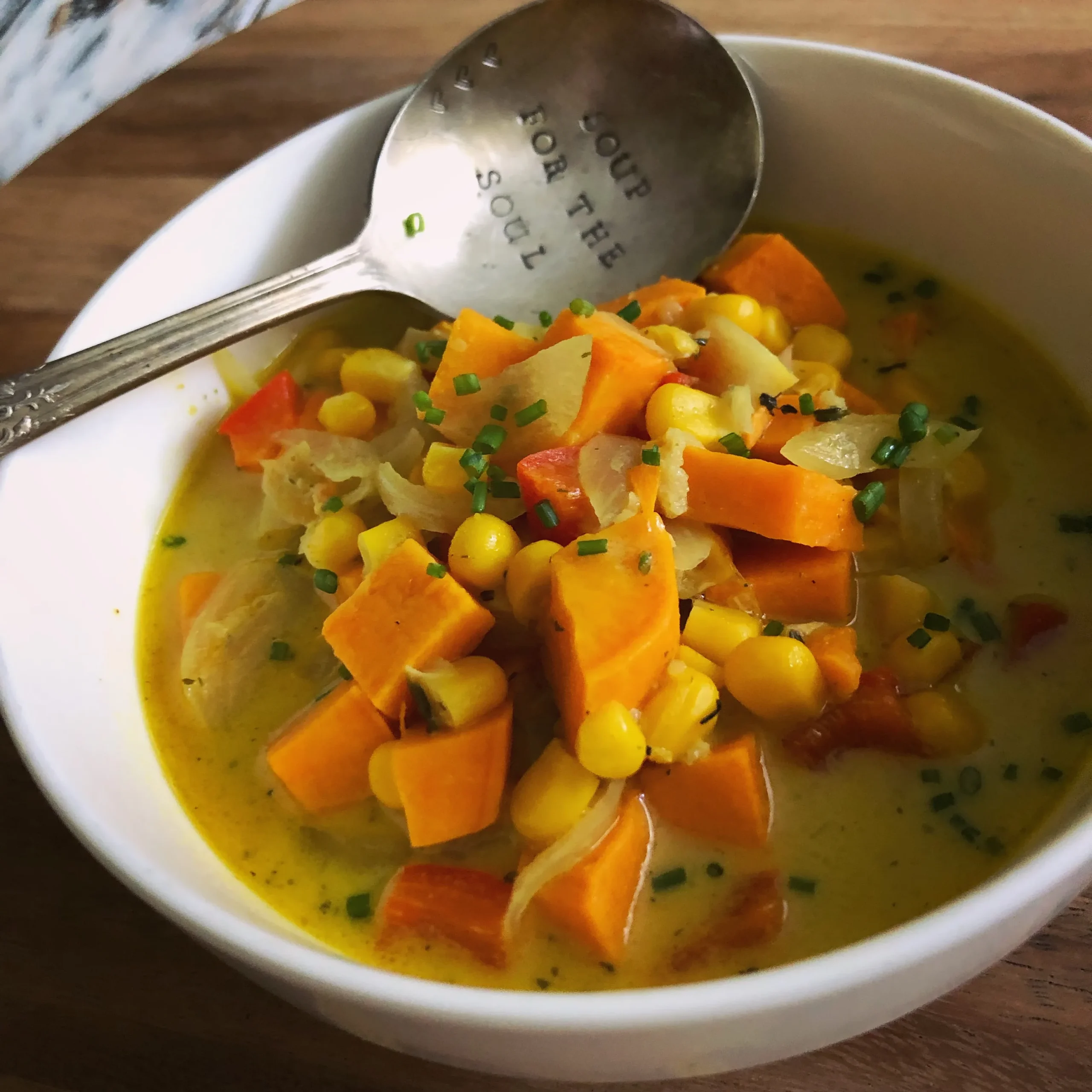 Curried Sweet Potato Chowder