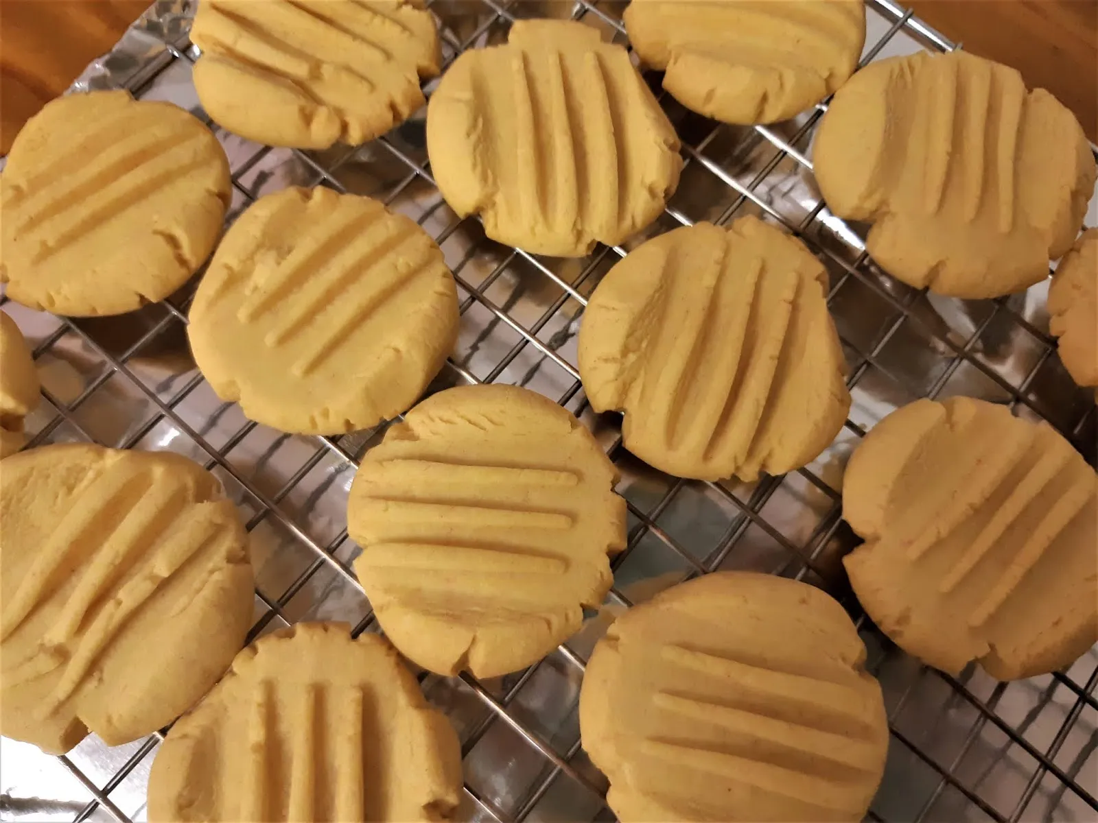 Custard Cookies Shortbread Cookies