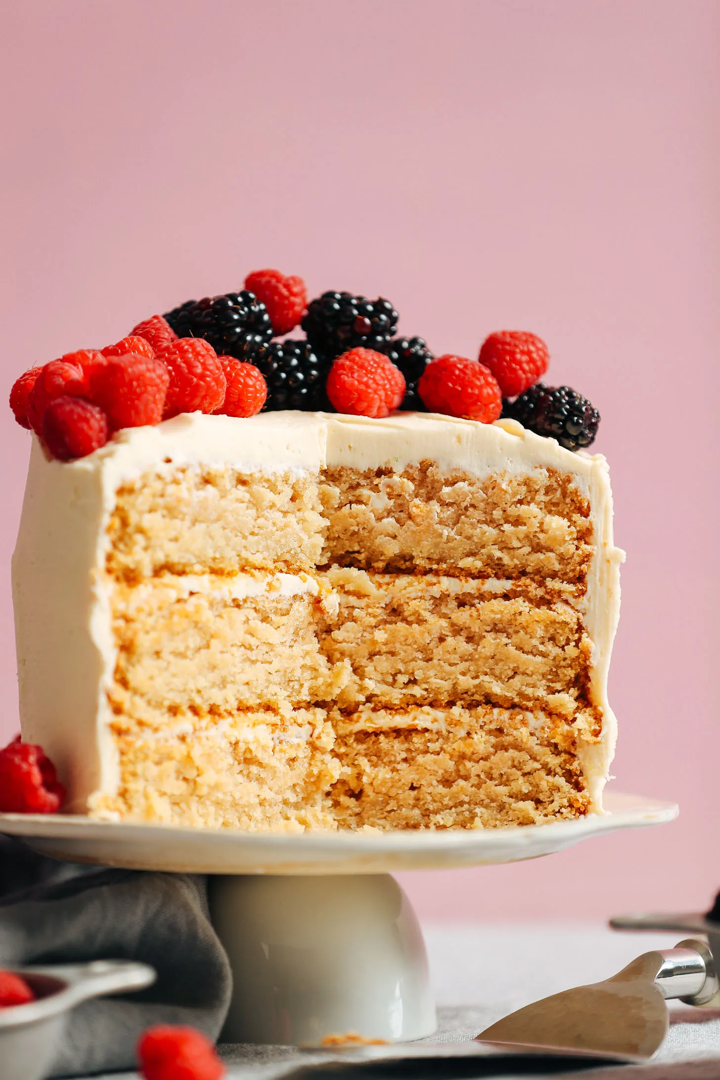 Dairy Free Gluten Free Vanilla Cake